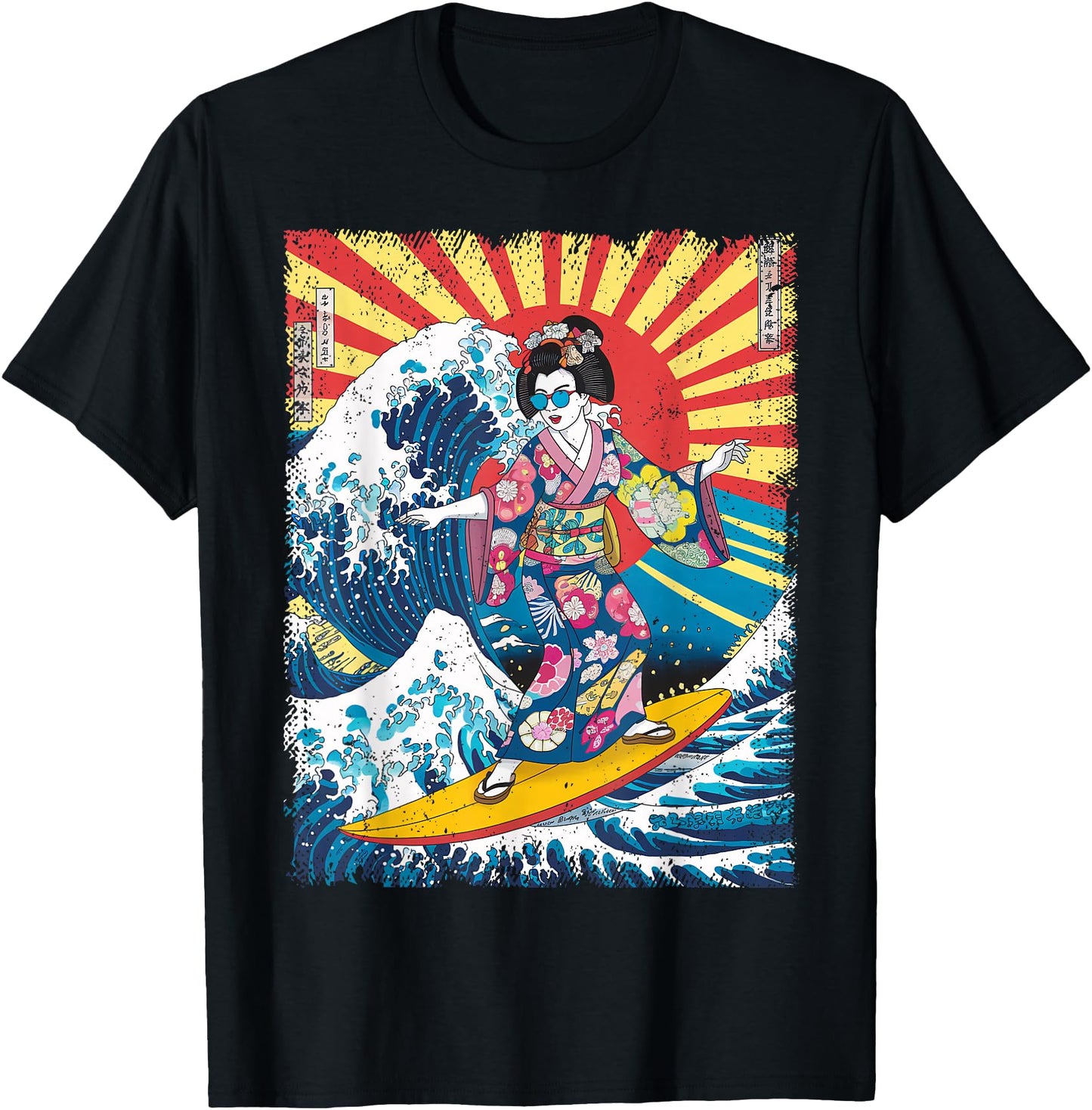 Japanese Geisha Kanagawa Surfer Summer Japan Men Women