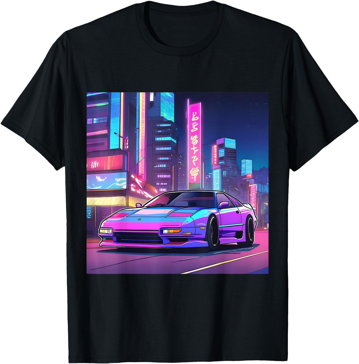 JDM Tokyo Skyline Retro Japanese Race Car Anime Style Gift