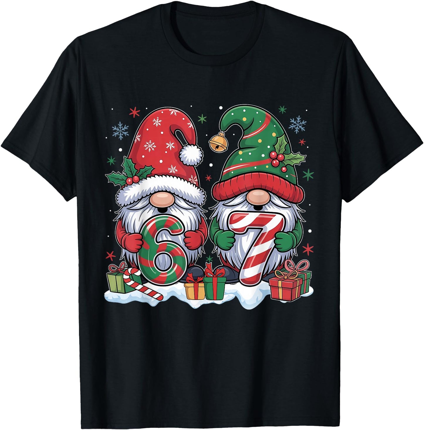 Funny 67 Christmas Pajamas Six Seven Meme 67 Gnomes Xmas