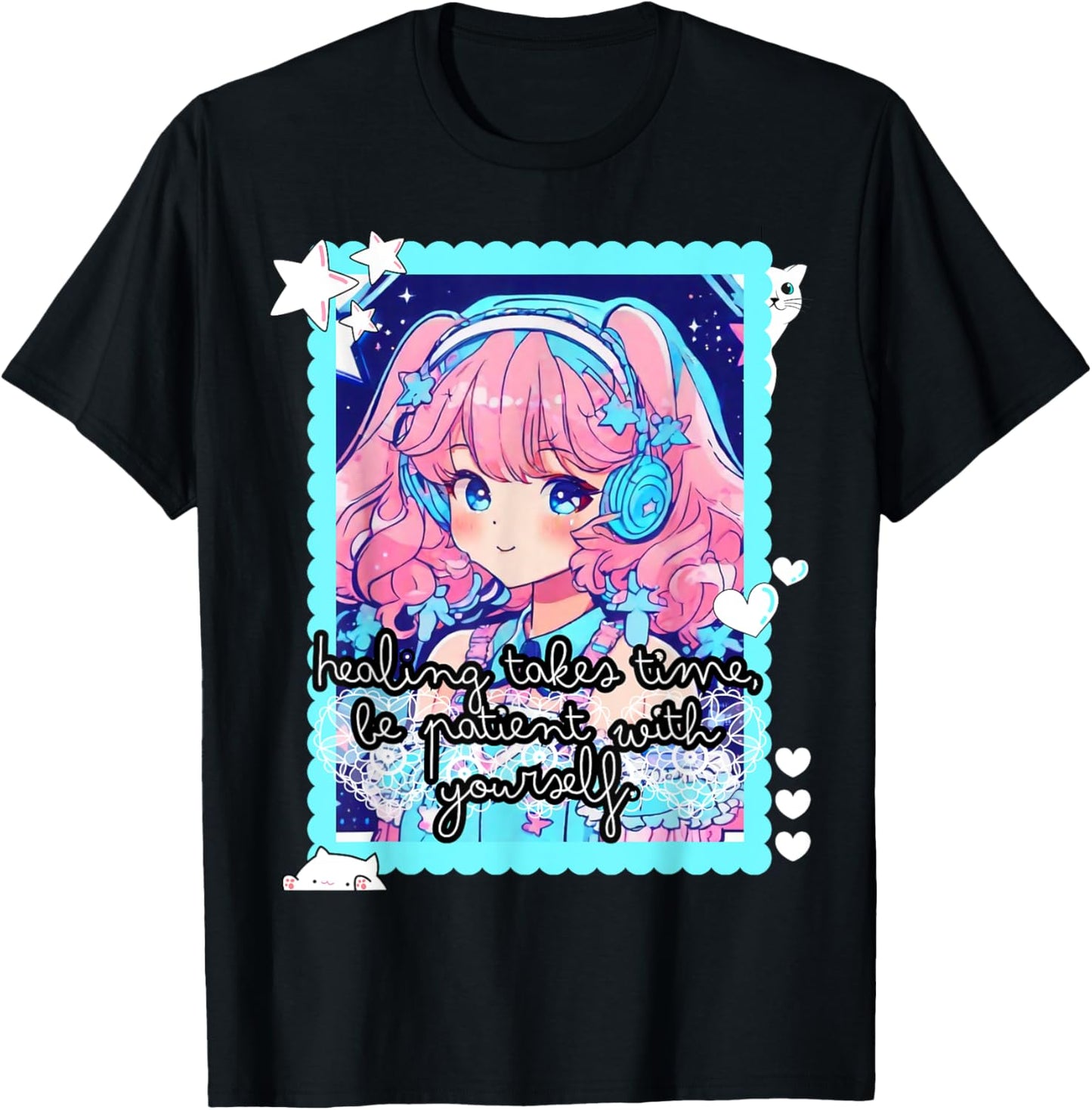 Kawaii Darkness, Bright Mind Pastel Goth Mental Health Chibi