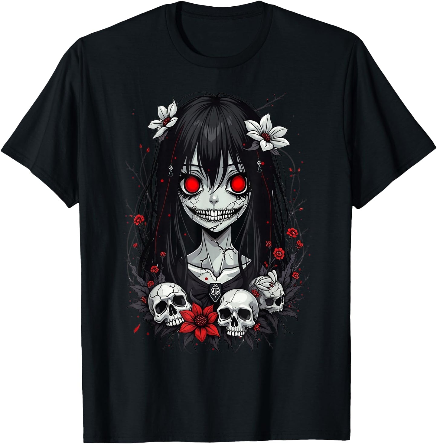 Scary Kawaii Goth Girl Horror Anime Aesthetics