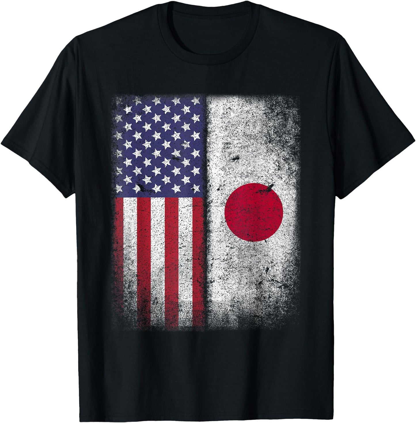 Japanese American Flag Japan Usa America