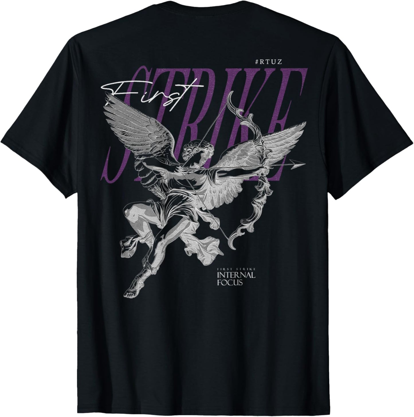 Back Print Y2K Aesthetic Streetwear Fashion Women Men Angel