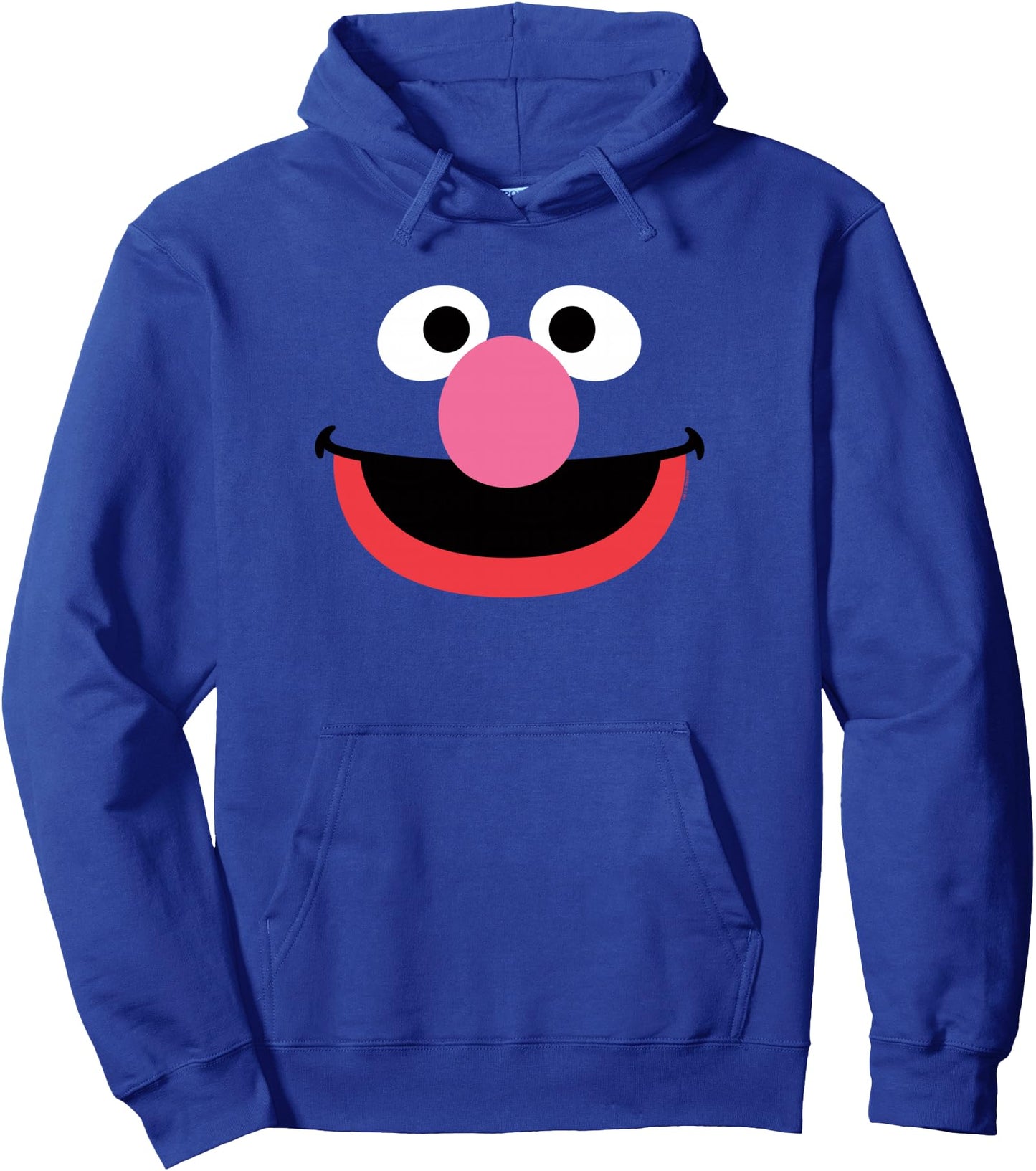 Sesame Street Grover Face Halloween Costume Pullover Hoodie