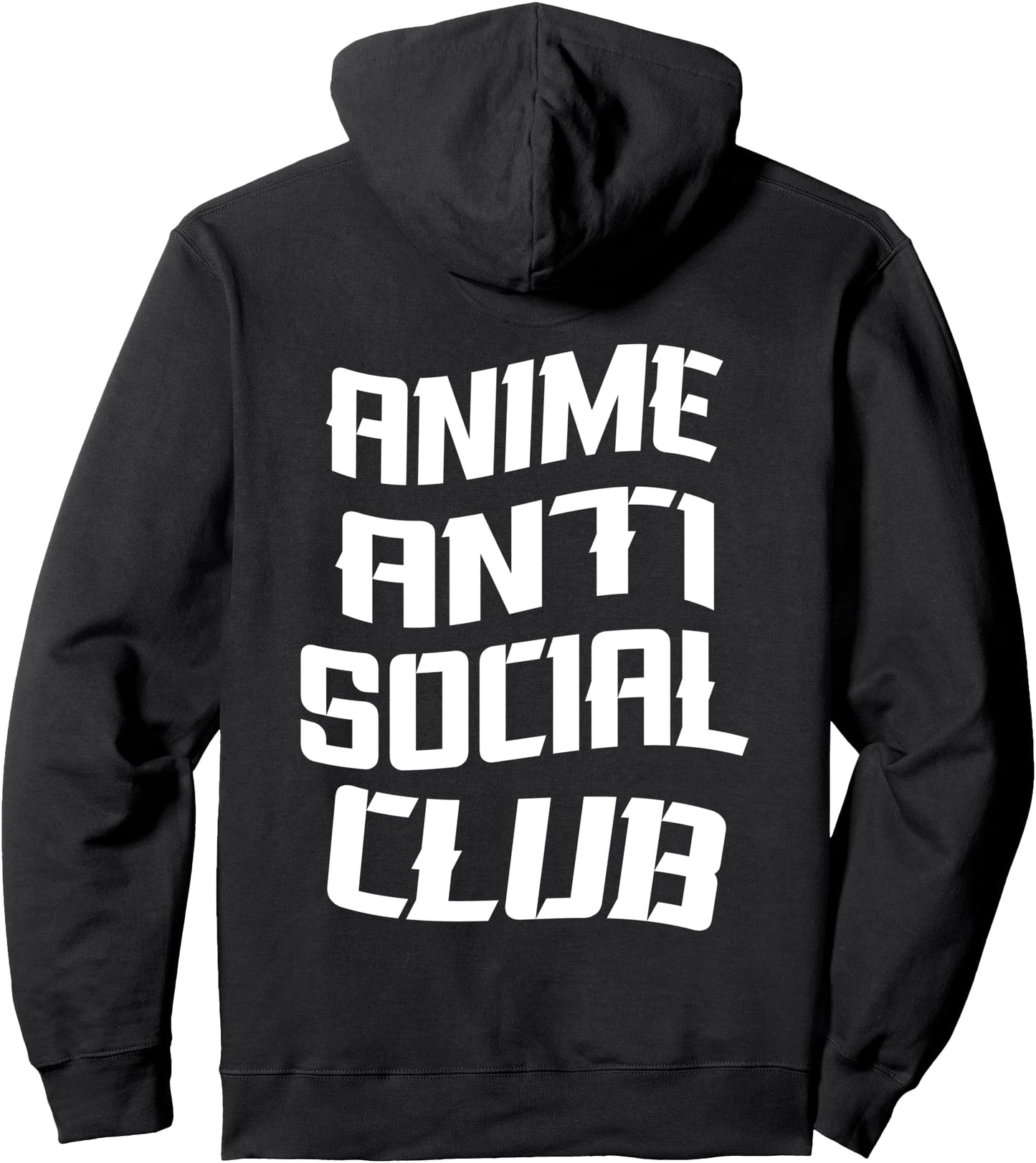 Anime Anti Social Club Otaku Anime Merch Pullover Hoodie