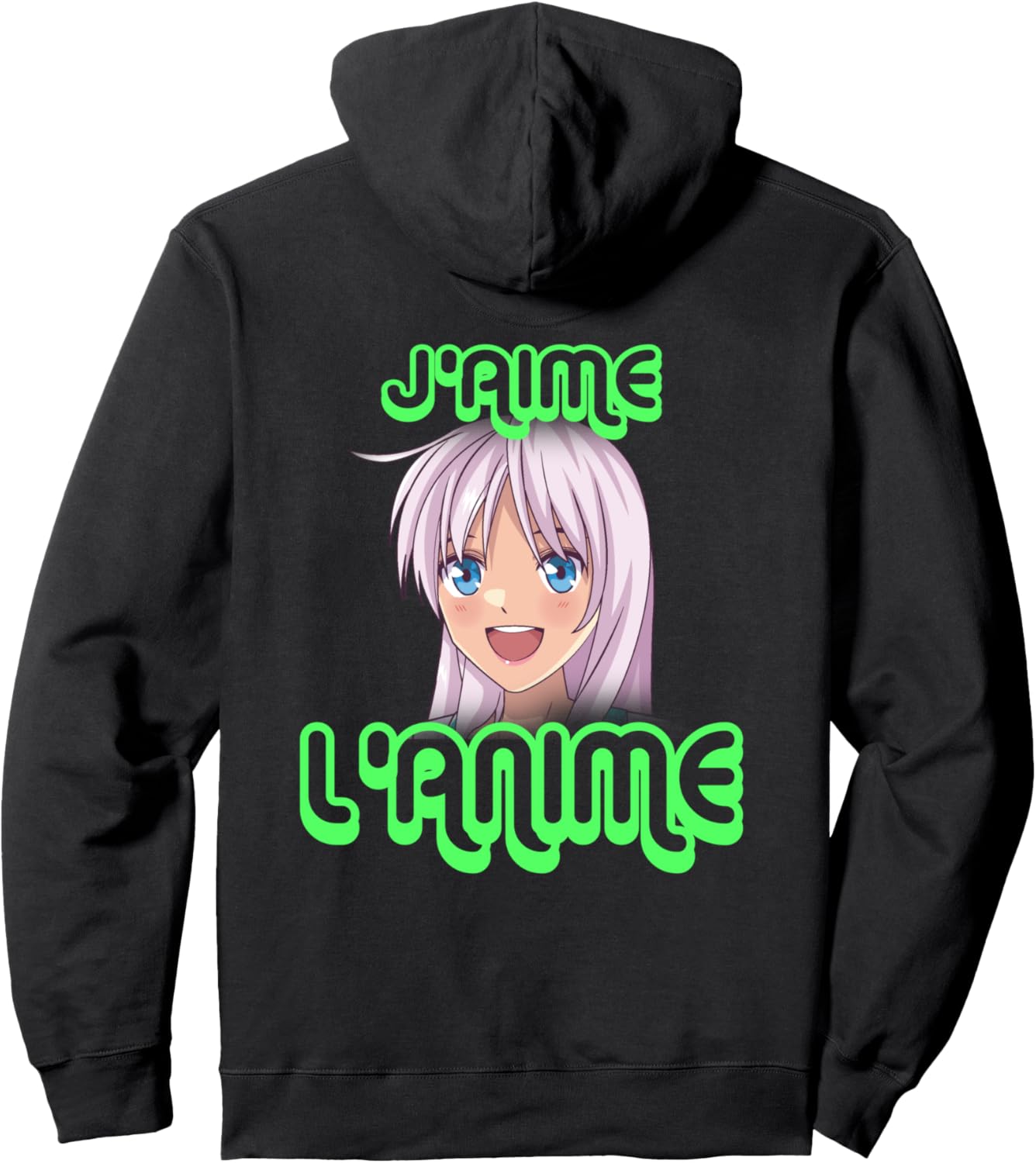 ANIME Manga | J'AIME L'ANIME Pullover Hoodie