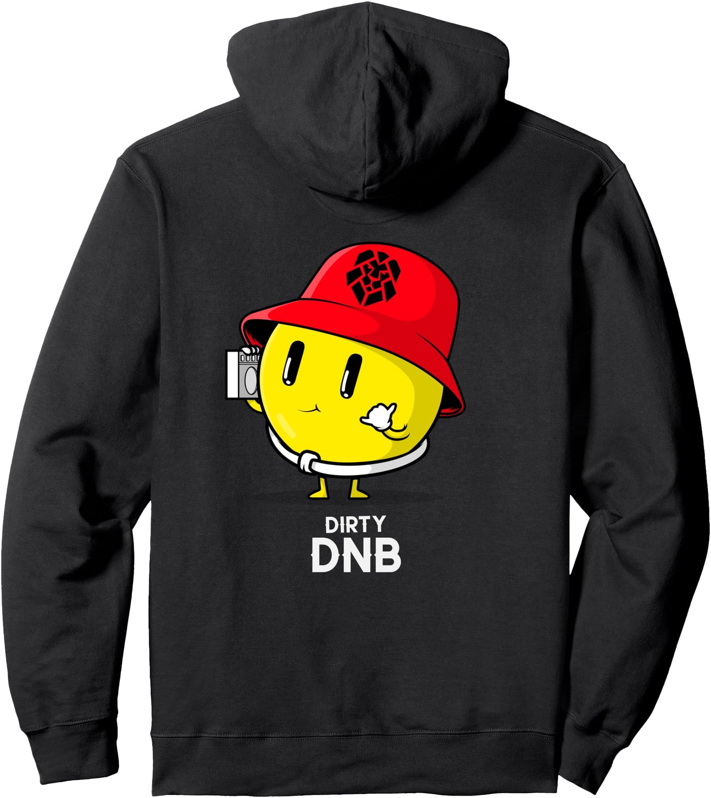 DnB Music Liquid Junglist EDM Dirty Drum And Bass Pullover Hoodie