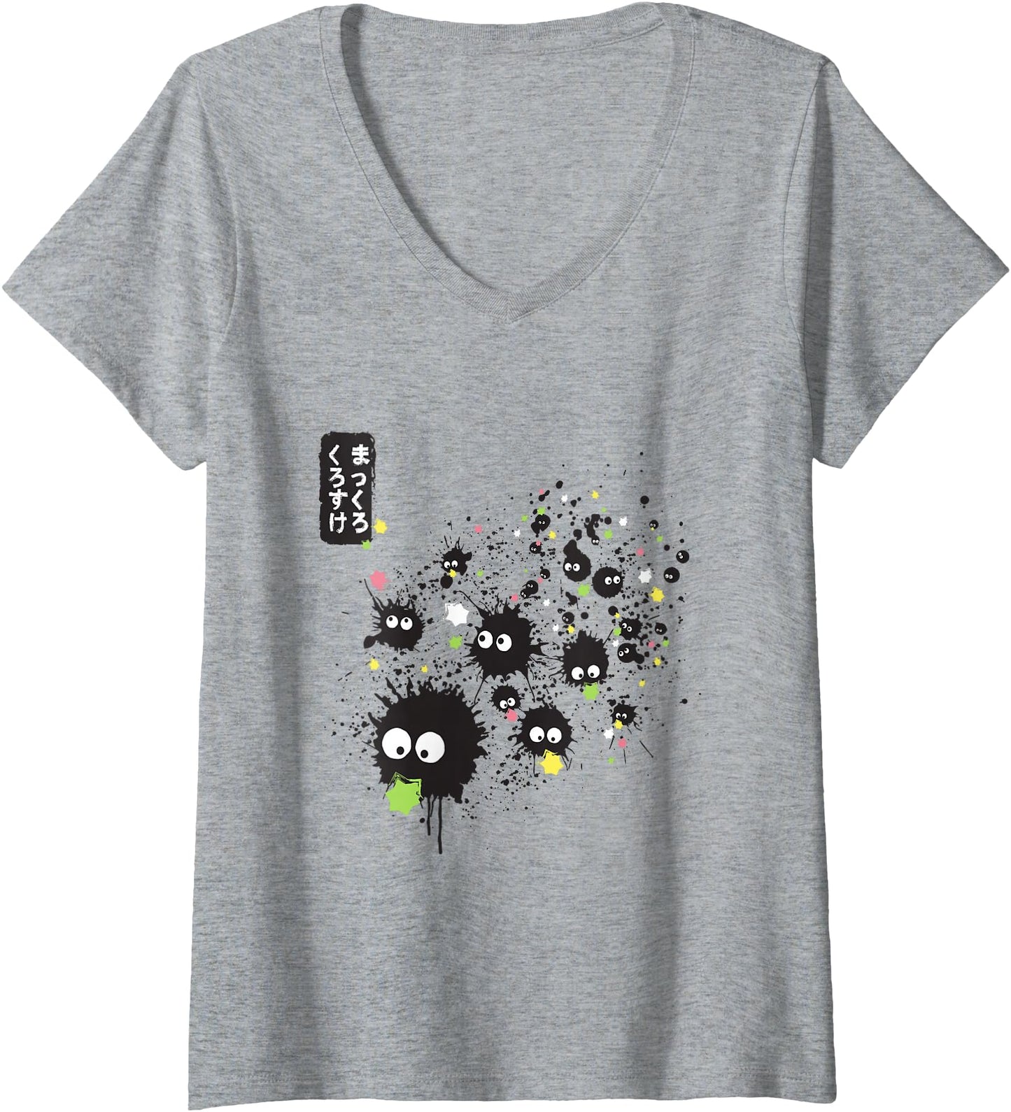 Womens makkuro kurosuke V-Neck