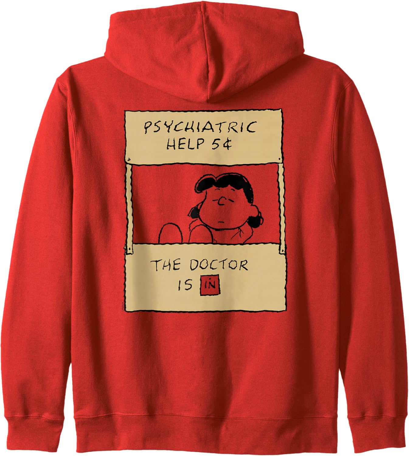 Peanuts - Lucy Doctor Is In Zip Hoodie