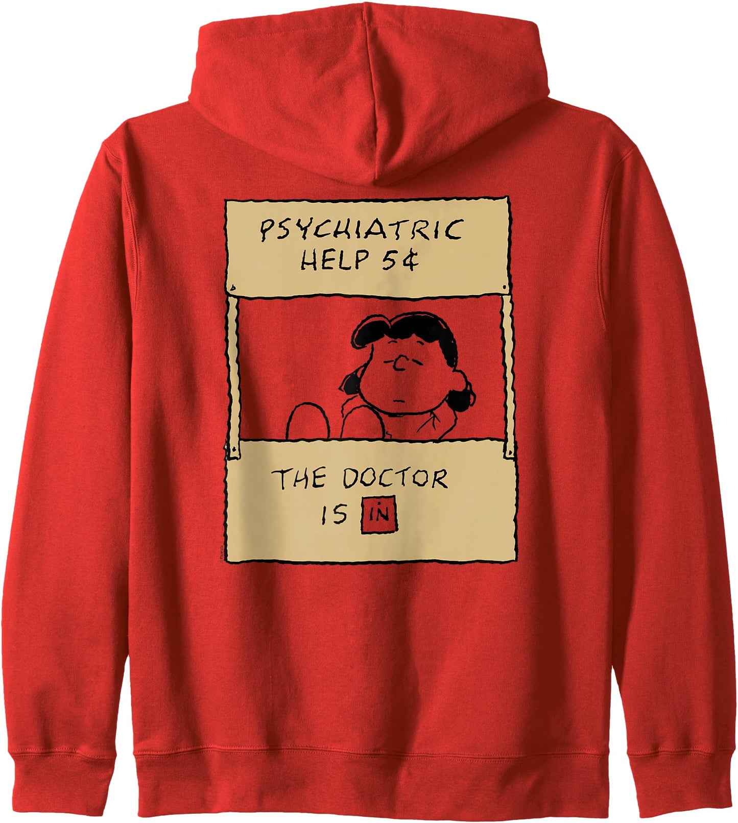 Peanuts - Lucy Doctor Is In Zip Hoodie