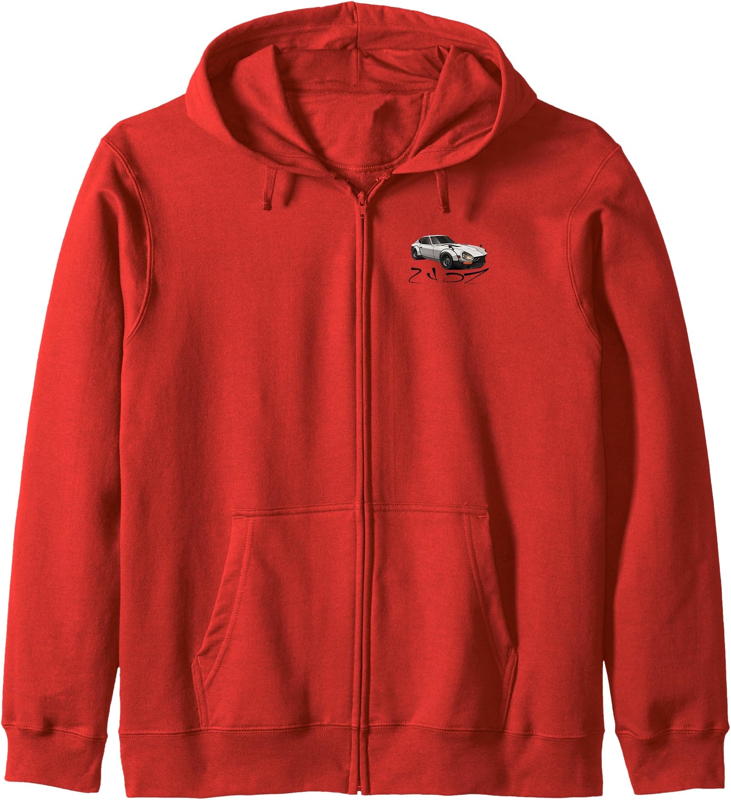 240z Classic Old School Japanese Classic Car Zip Hoodie