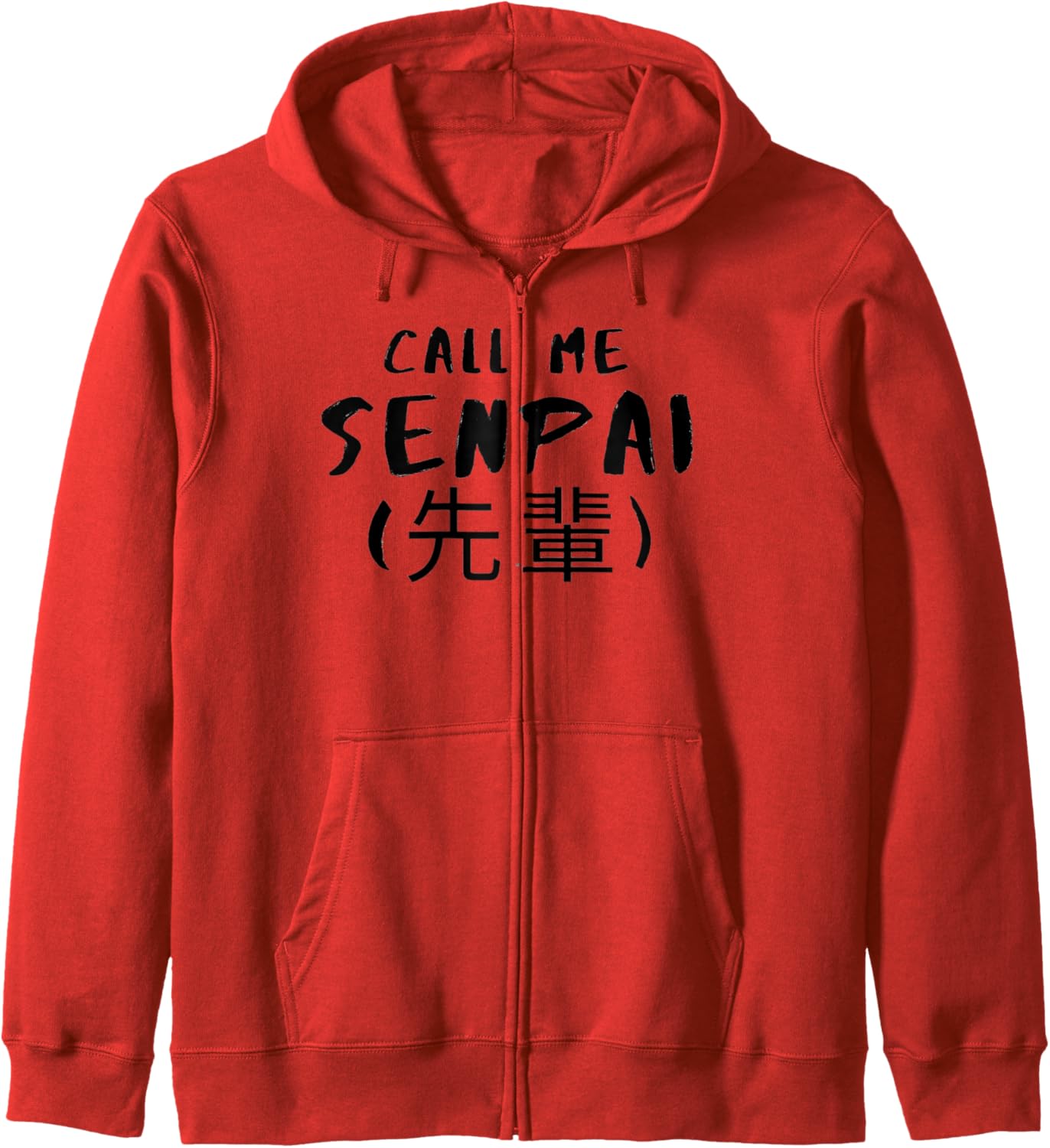Call Me Senpai - Funny Anime Tee Hoodie