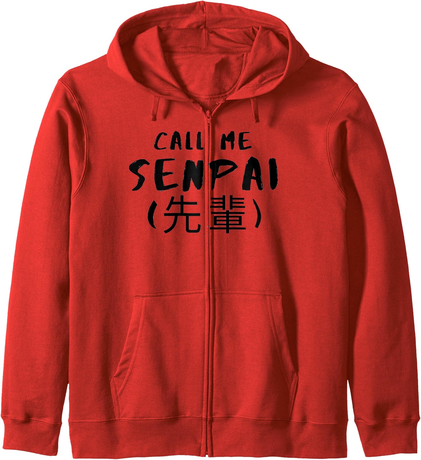 Call Me Senpai - Funny Anime Tee Hoodie