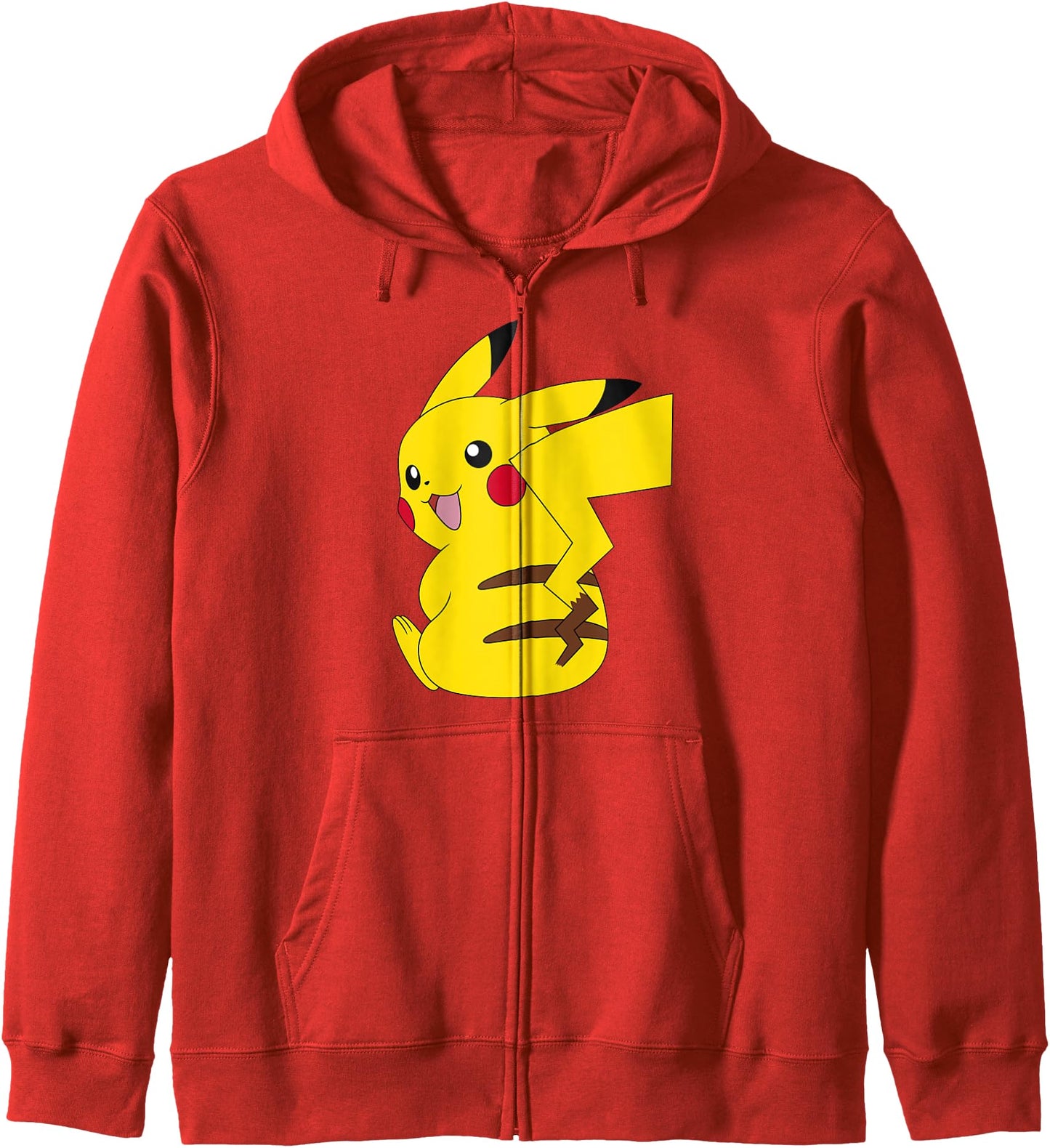 Pokmon Pikachu Happy Lookback Smile Zip Hoodie