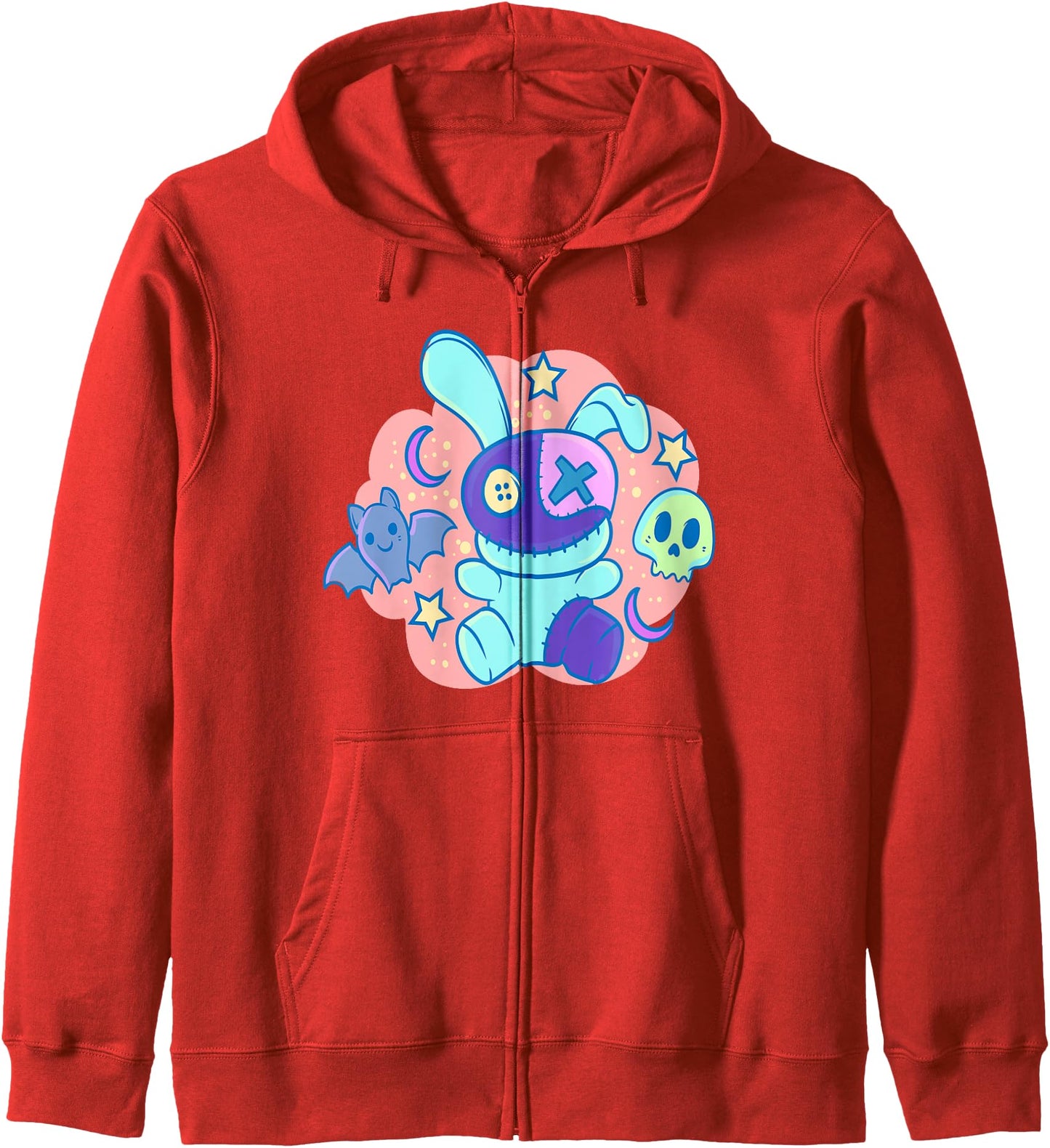 Rabbit Bunny - Cute Pastel Goth Kawaii Anime Japanese Hoodie