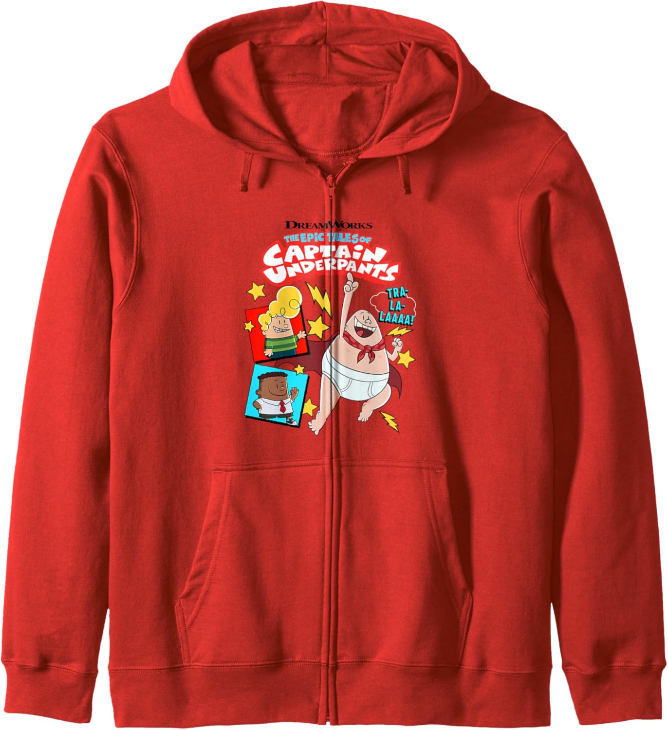 Captain Underpants TRA-LA-LAAAA! Zip Hoodie