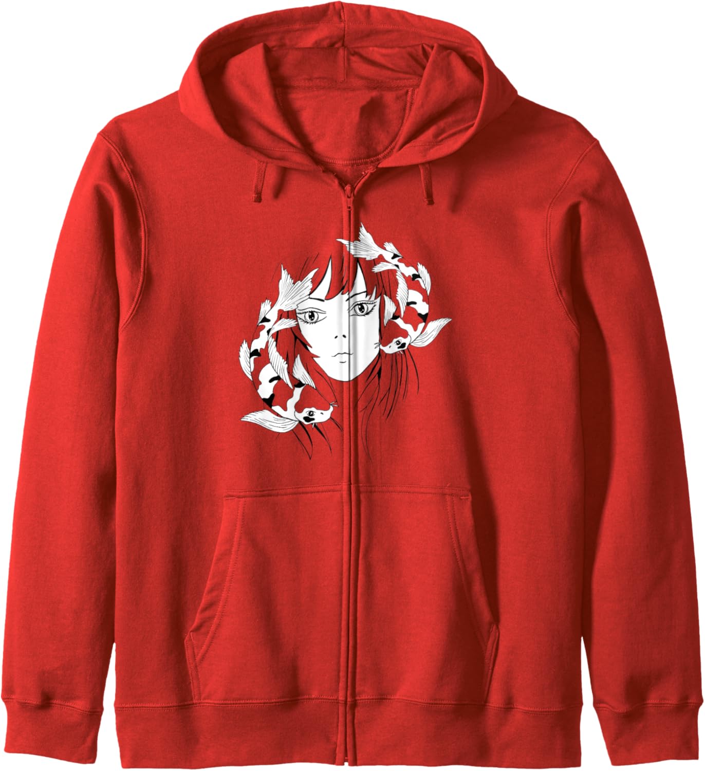 Manga Girl Japan Koi Otaku Anime Hoodie
