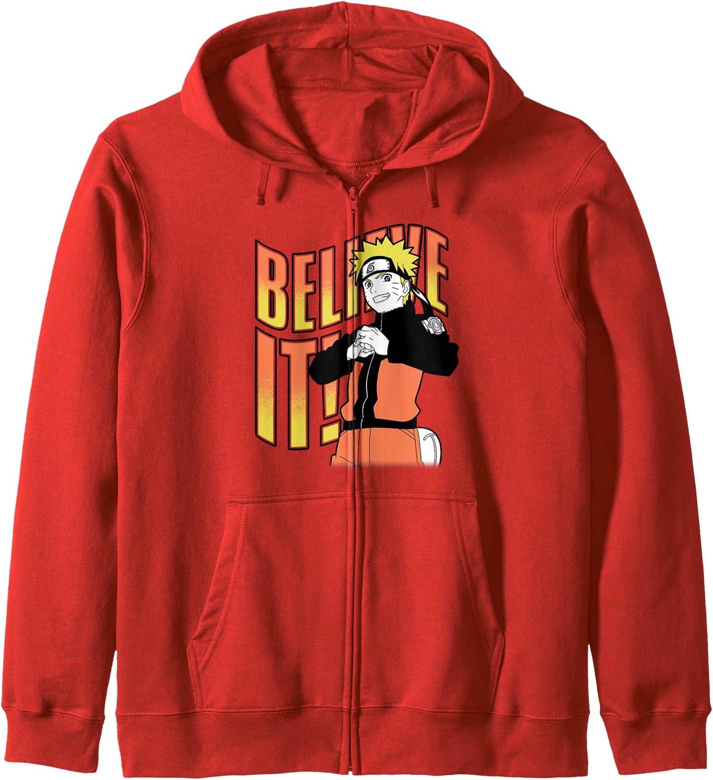 Naruto Shippuden Believe It Pose Anime Hoodie