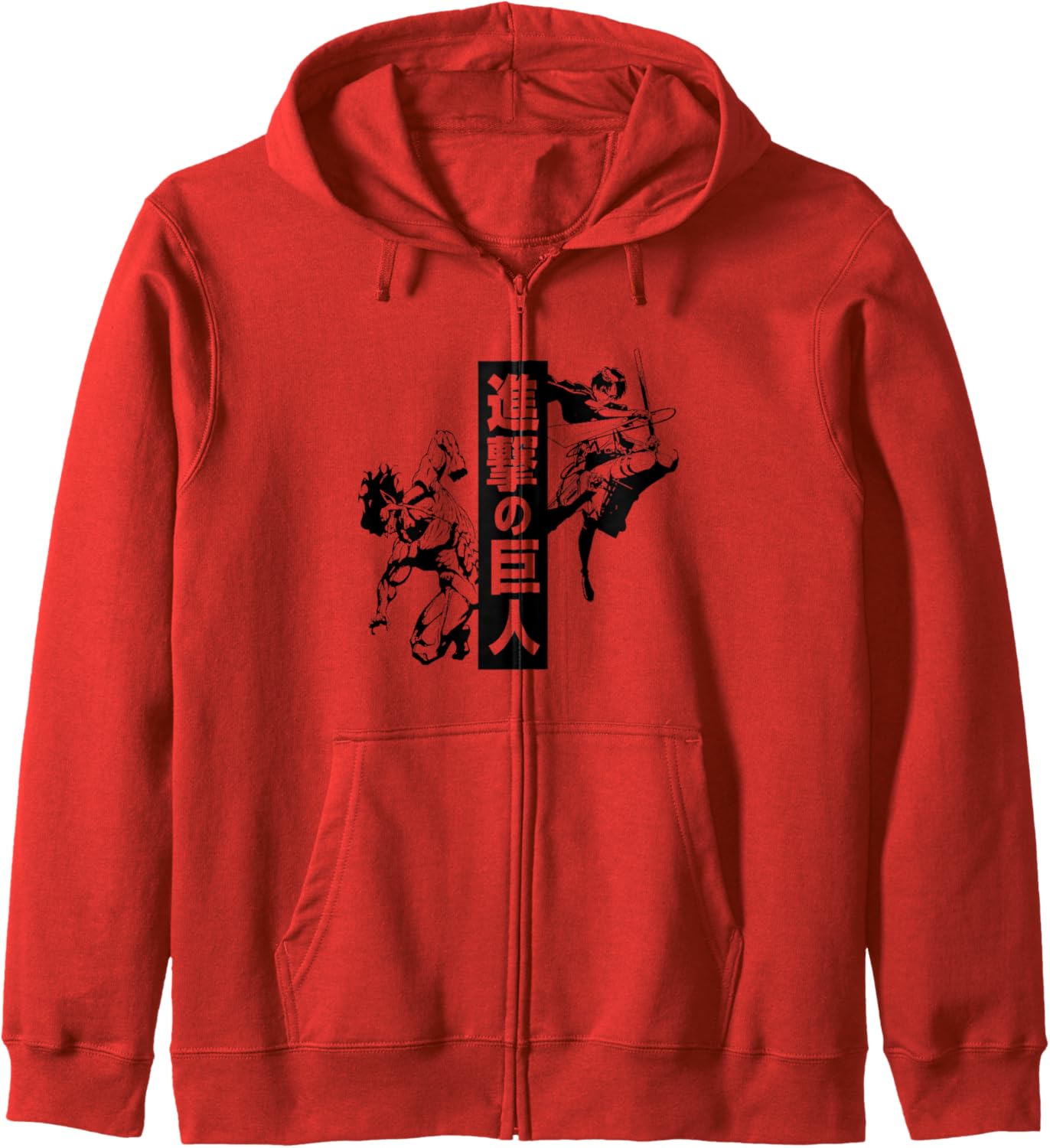 Attack on Titan Season 2 Eren Jaeger and Titan Form Anime Hoodie