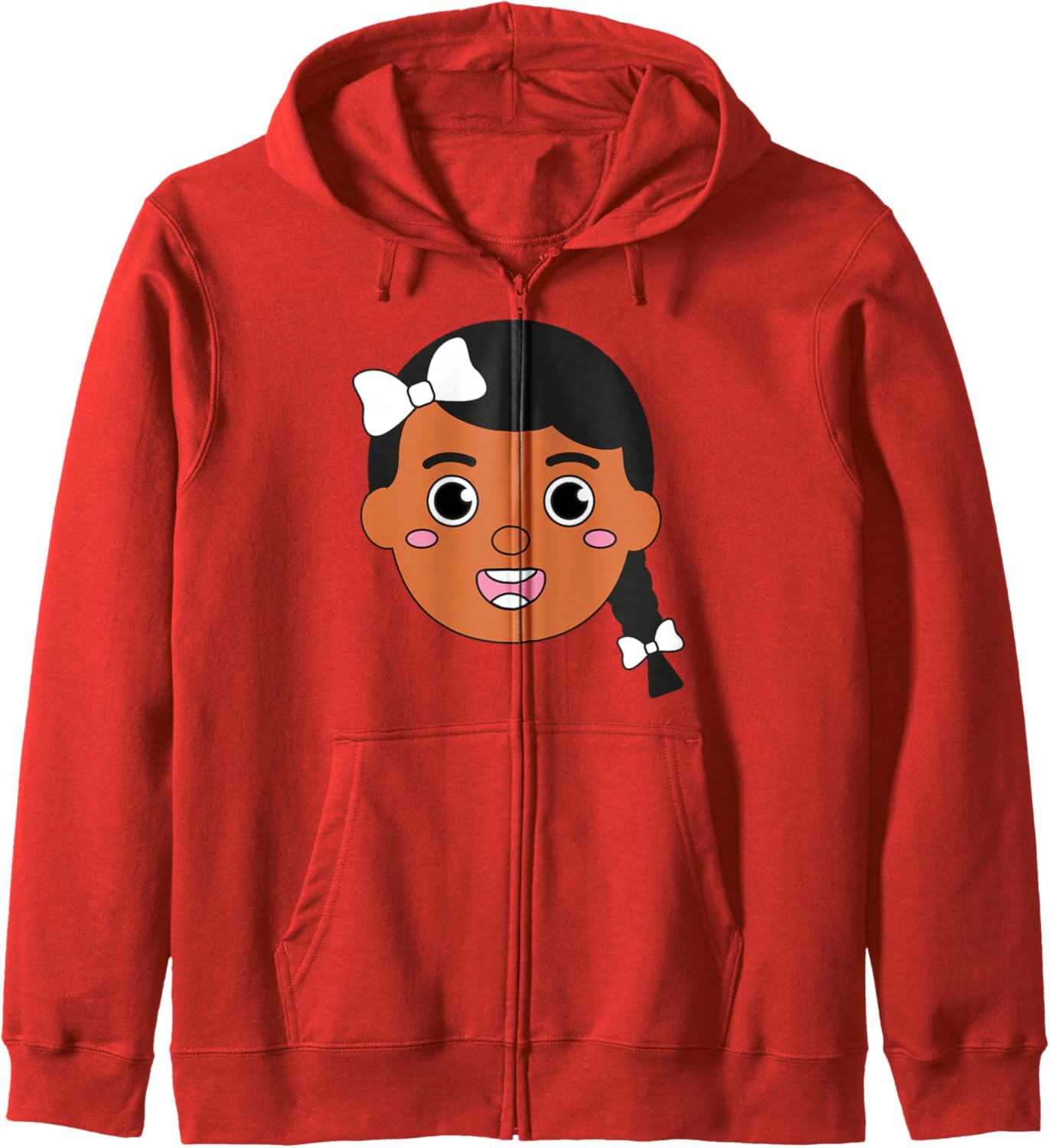 Brave Girl Black History Month Women\u2019s African American Zip Hoodie