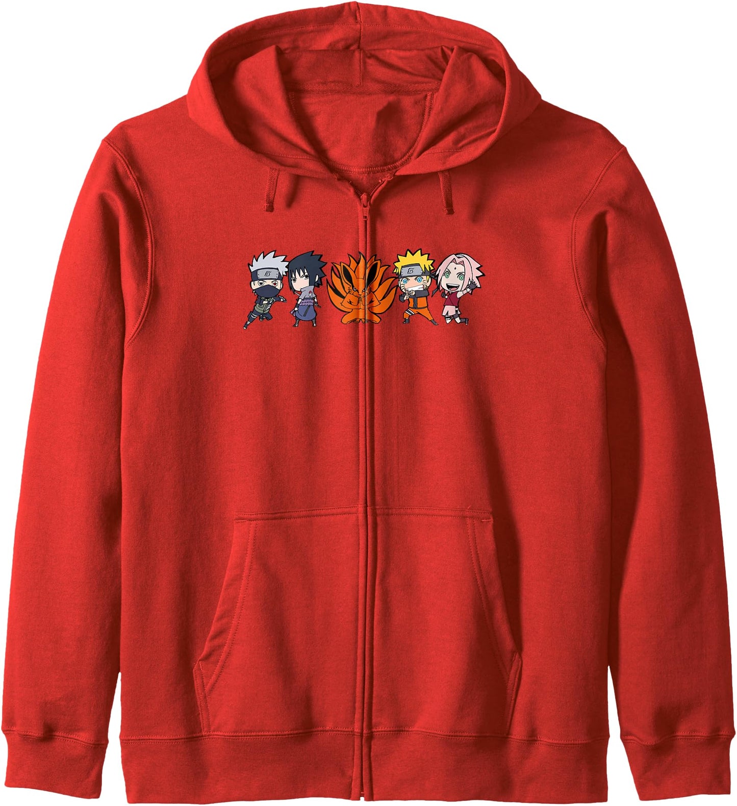 Naruto Shippuden 5 Chibi Group Anime Hoodie