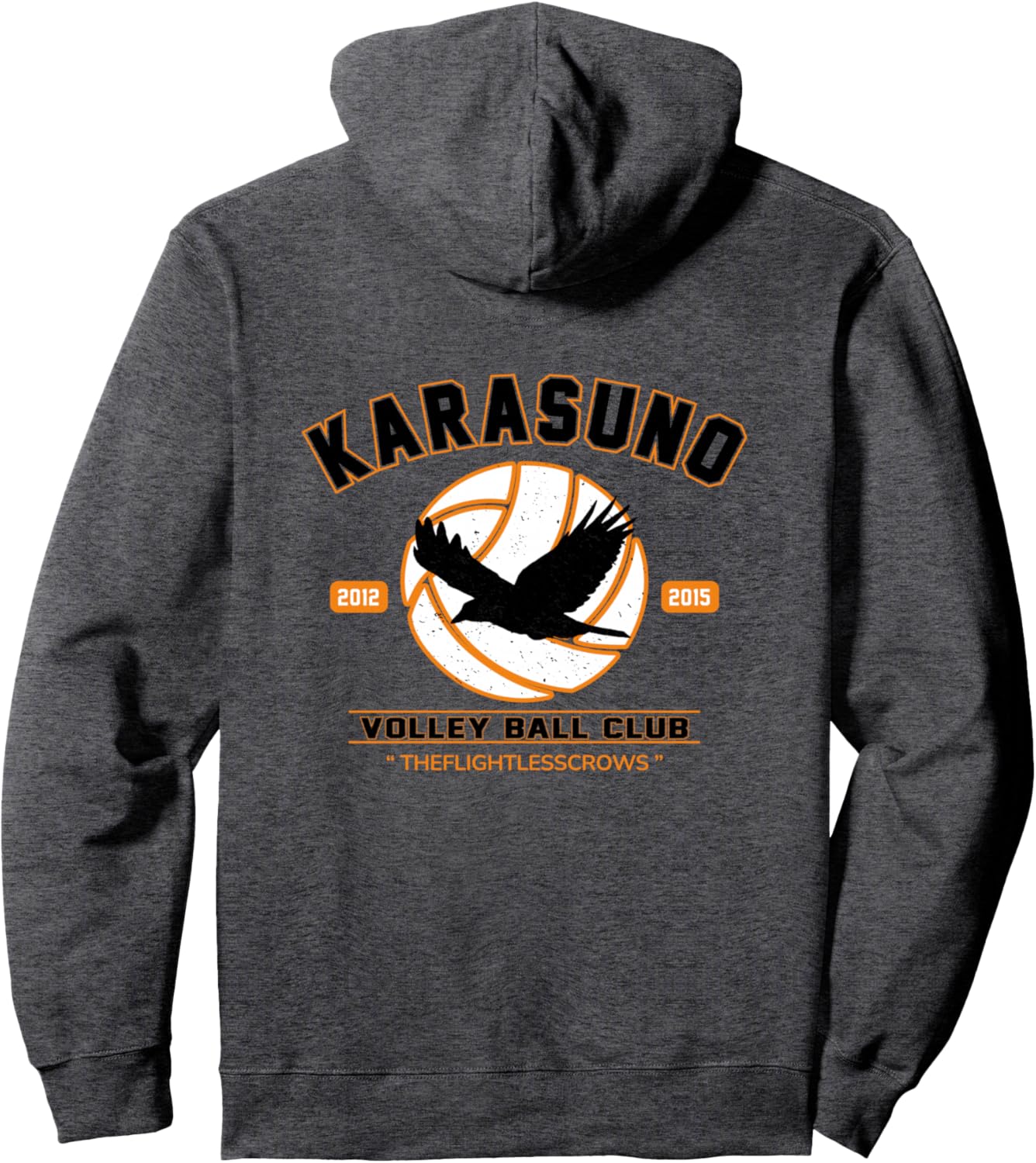 Japanese Anime Volleyball Club Karasunooo High Pullover Hoodie