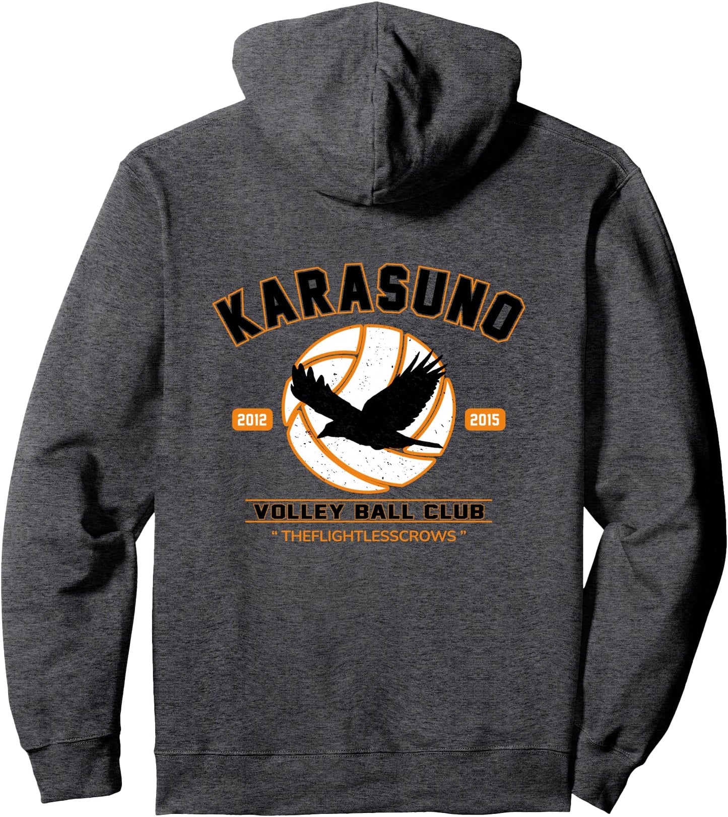 Japanese Anime Volleyball Club Karasunooo High Pullover Hoodie