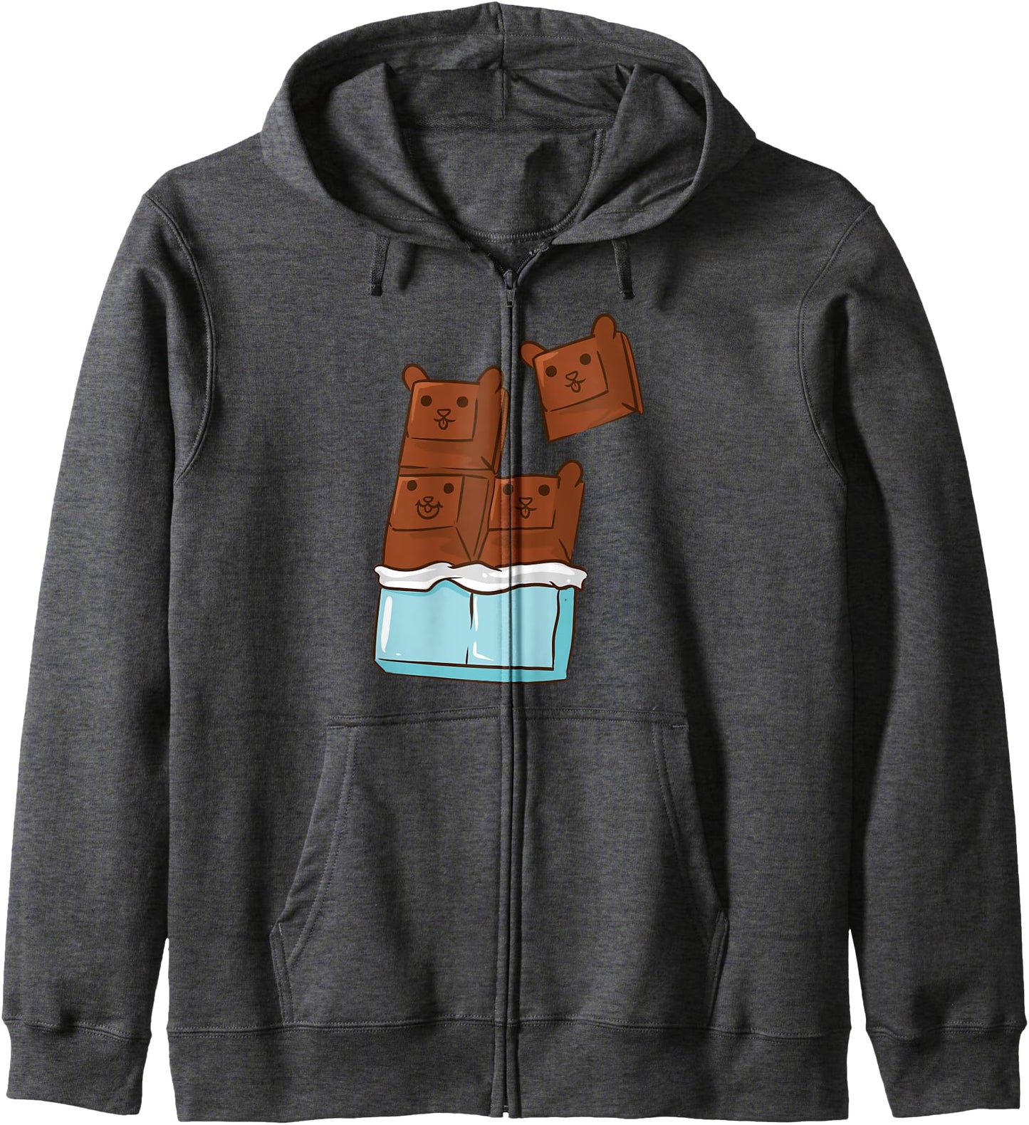 Nut Chocolate Bar Hamster - Cute Kawaii Anime Kawaii Hoodie