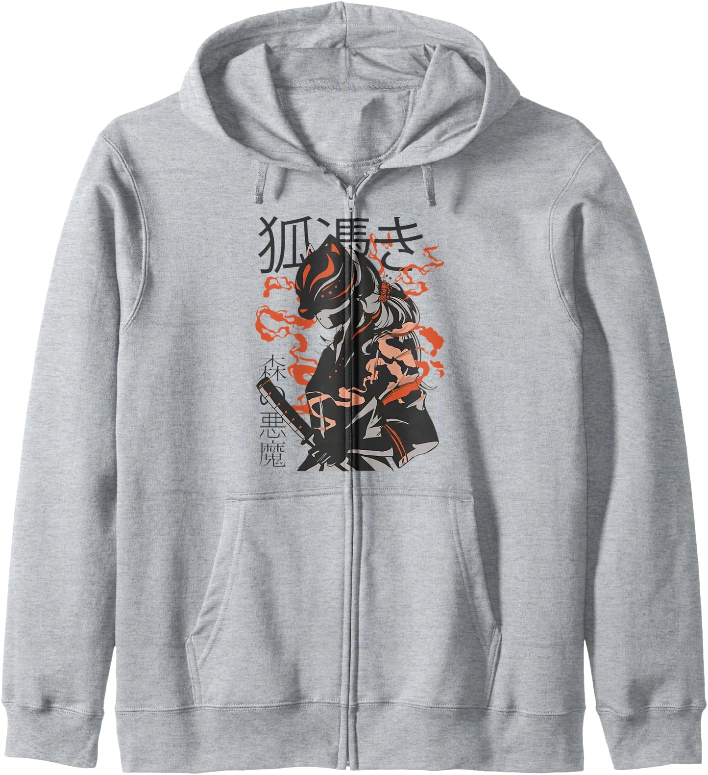 Samurai Warrior Japanese Japan Anime Hoodie