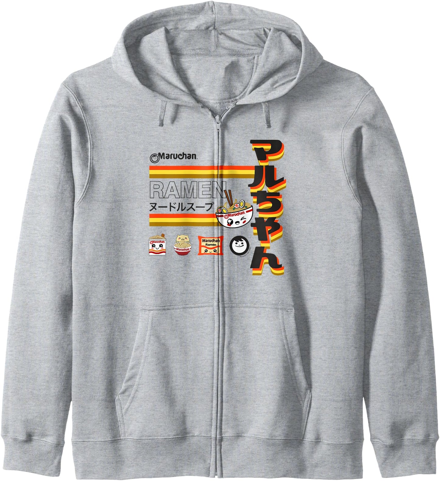 Maruchan Ramen Cute Anime Faces Poster Hoodie