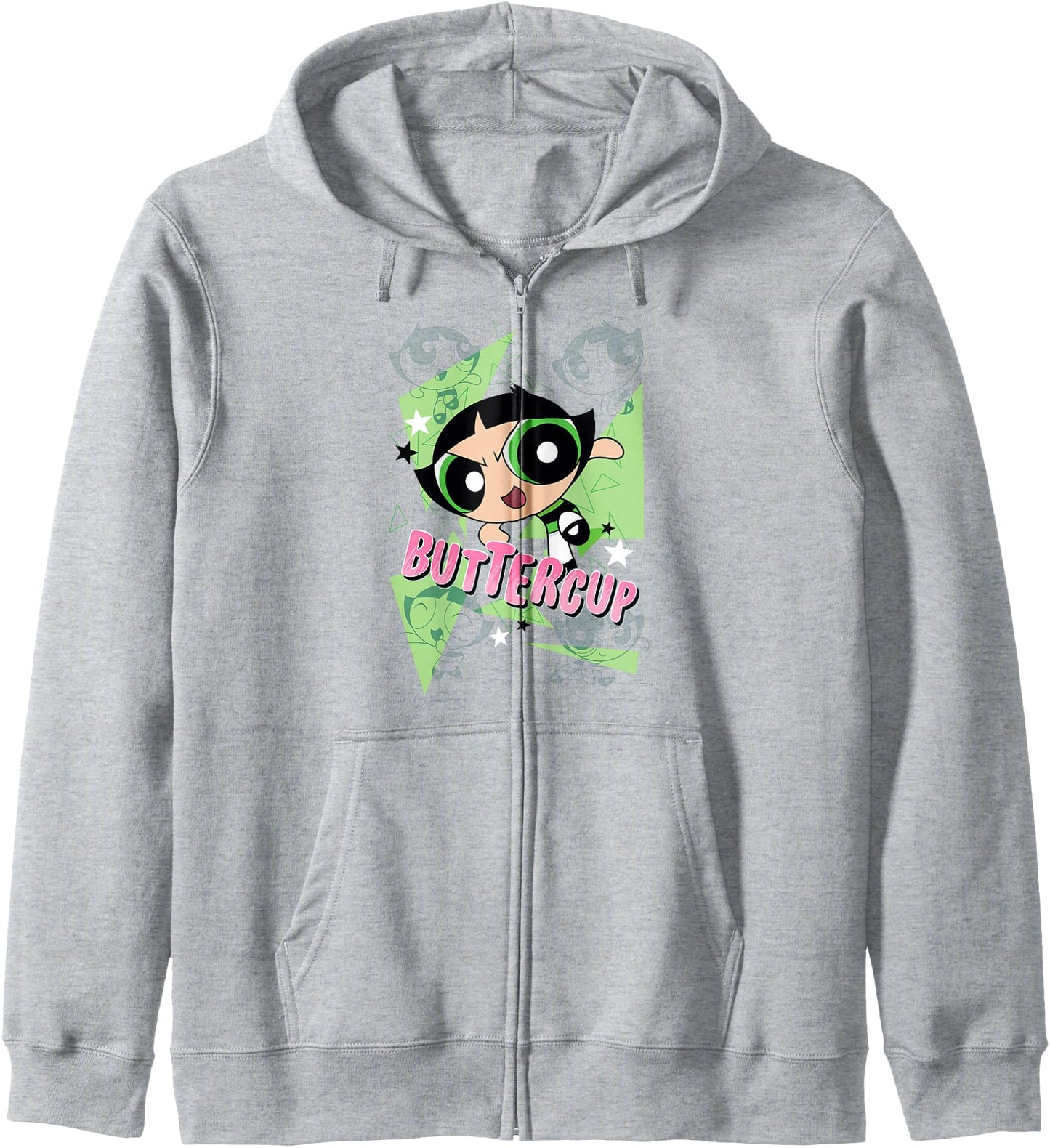 CN The Powerpuff Girls Buttercup Moves Zip Hoodie