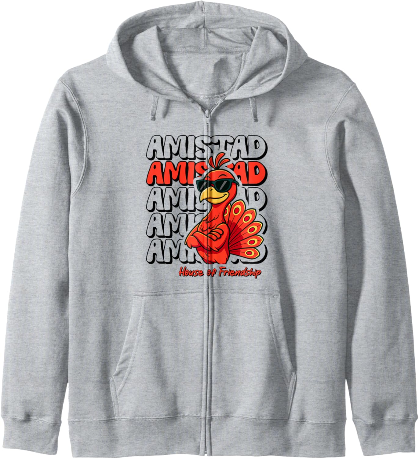AMISTAD, House of Friendship | Amistad House School Spirit Zip Hoodie