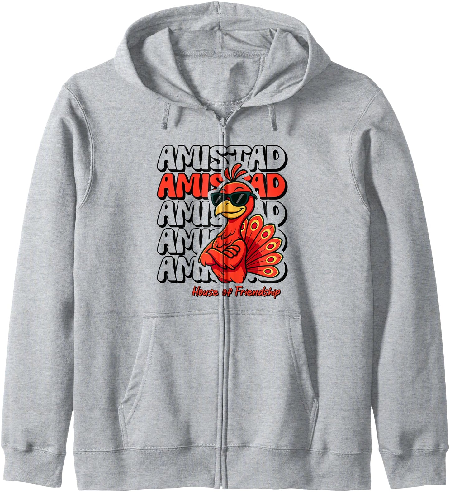 AMISTAD, House of Friendship Amistad House School Spirit Zip Hoodie