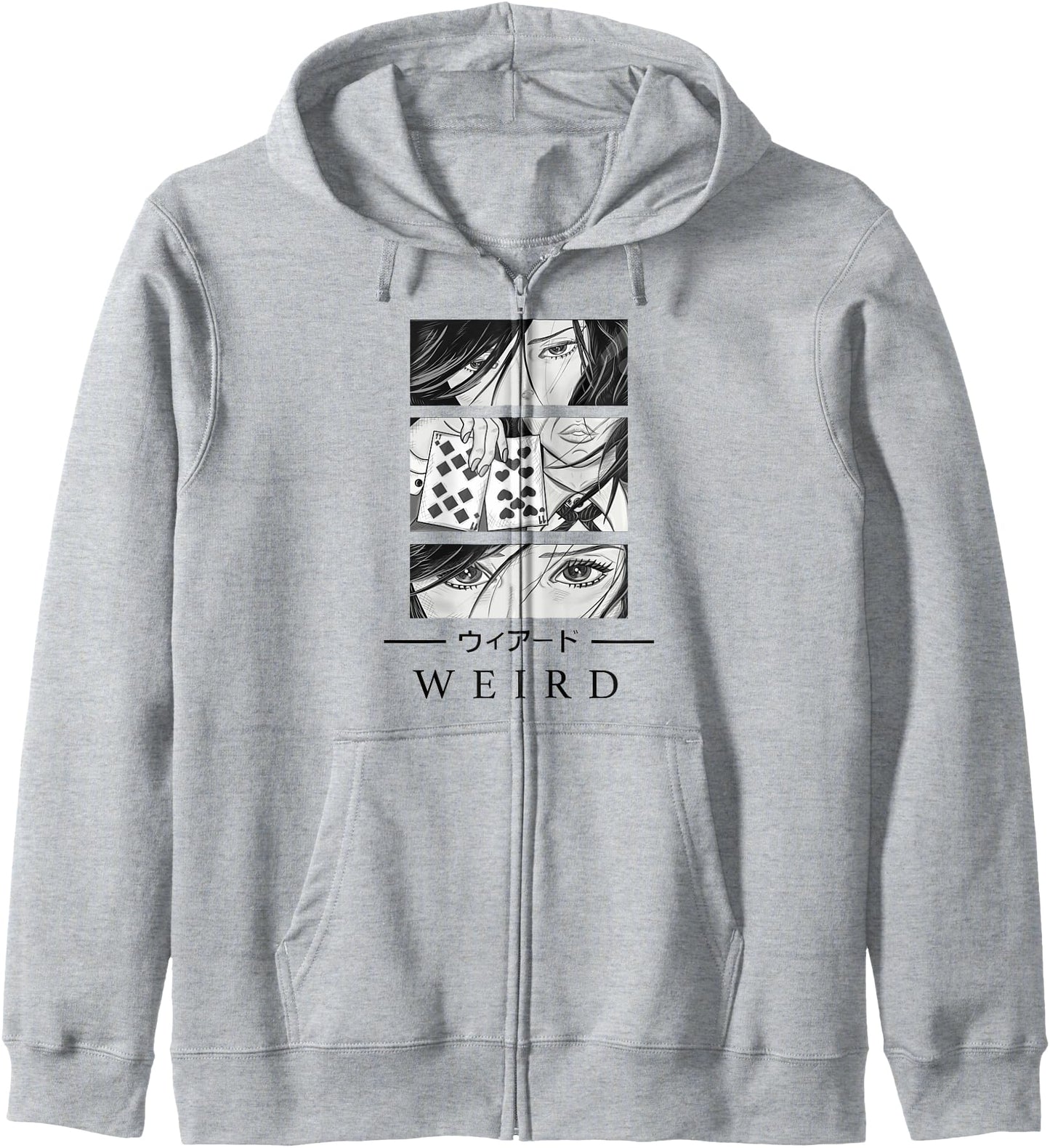 Anime Girl - Wird - Japanese Art Aesthetic Vaporwave Anime Hoodie