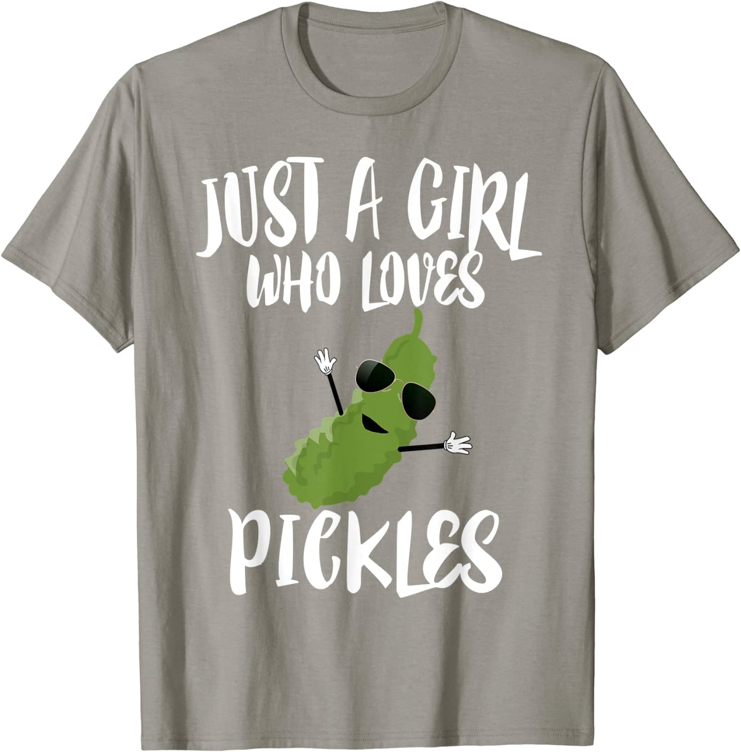 Just A Girl Who Loves Pickles Pickle Gift T-Shirt