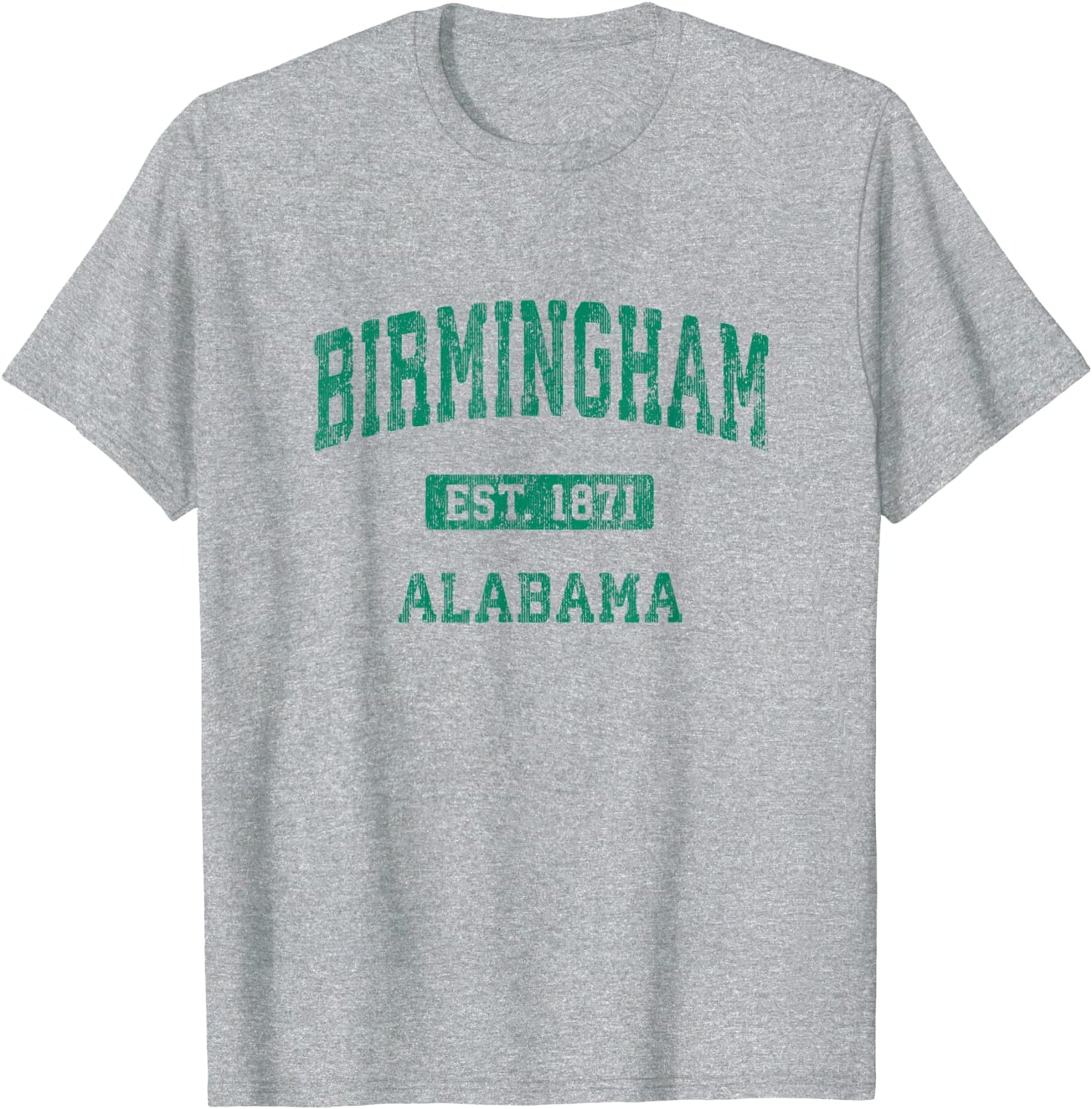 Birmingham Alabama AL Vintage Athletic Sports Design T-Shirt
