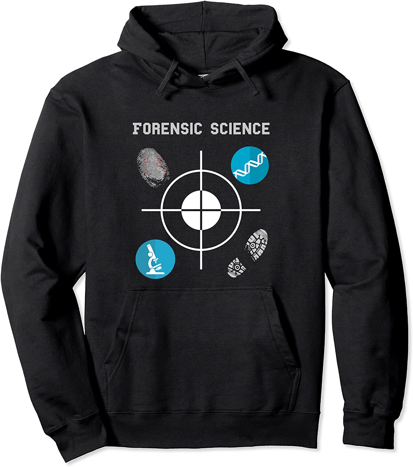 Forensic Science Hoodie Crime Scene Evidence Apparel