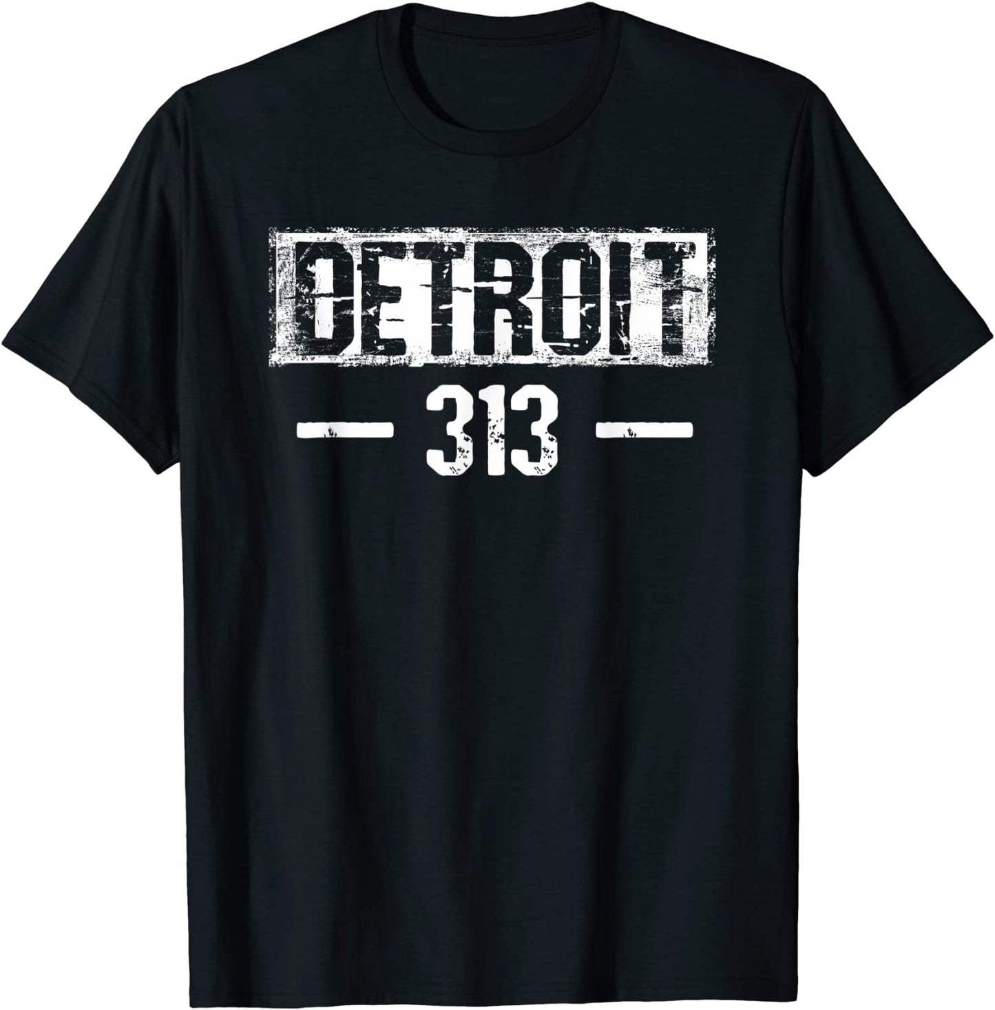 This is my Detroit 313 Michigan Distressed T Shirt