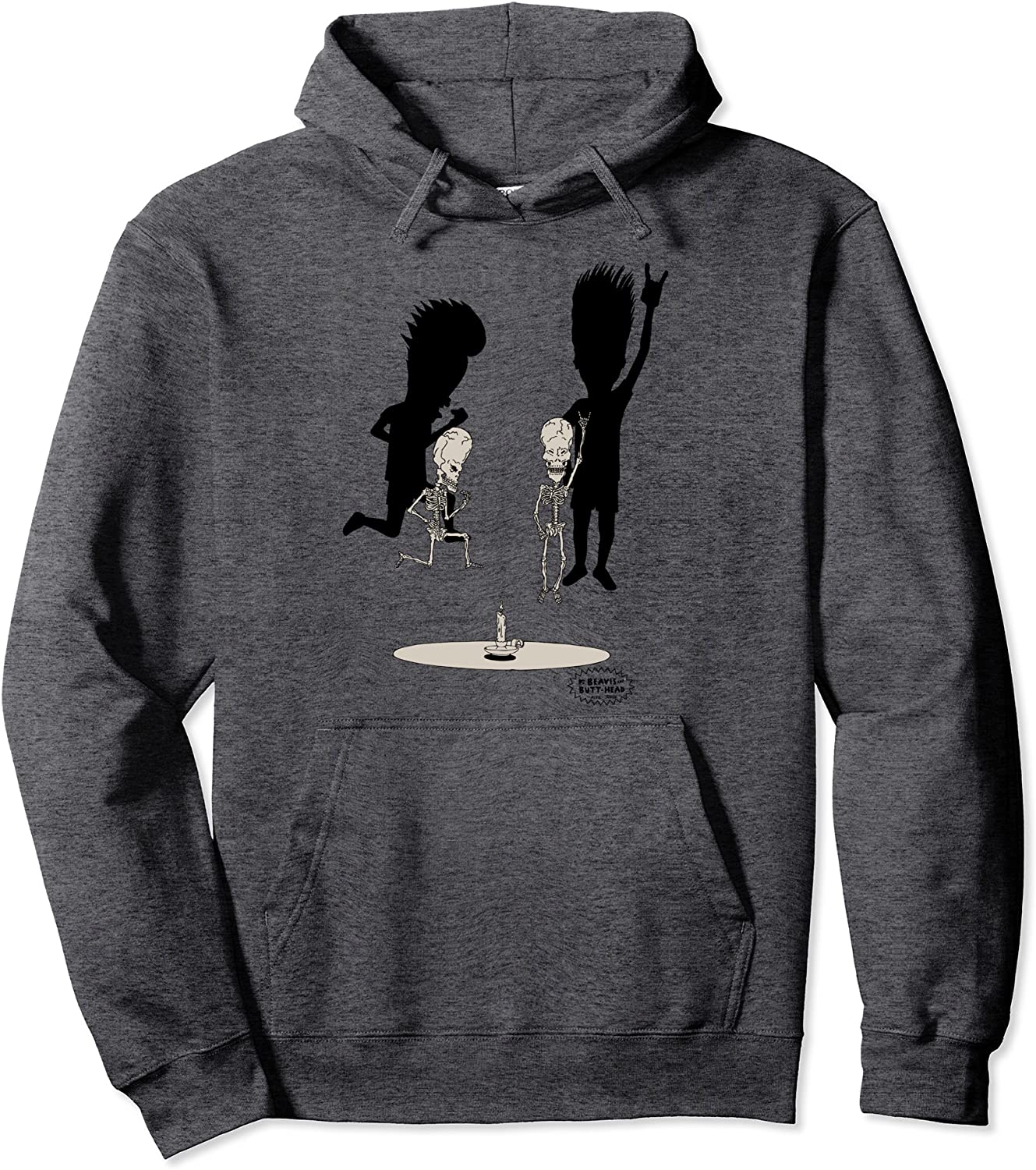 Beavis And Butt-Head Rock Out Skeletons Pullover Hoodie