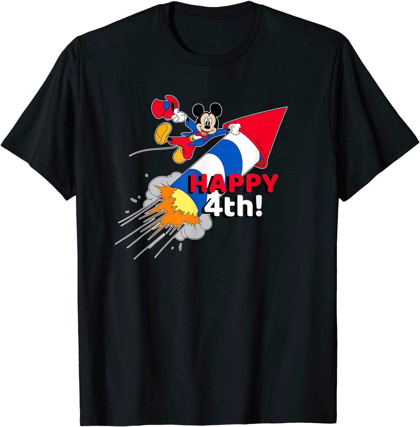 Disney Mickey Mouse Americana Fourth of July T-Shirt