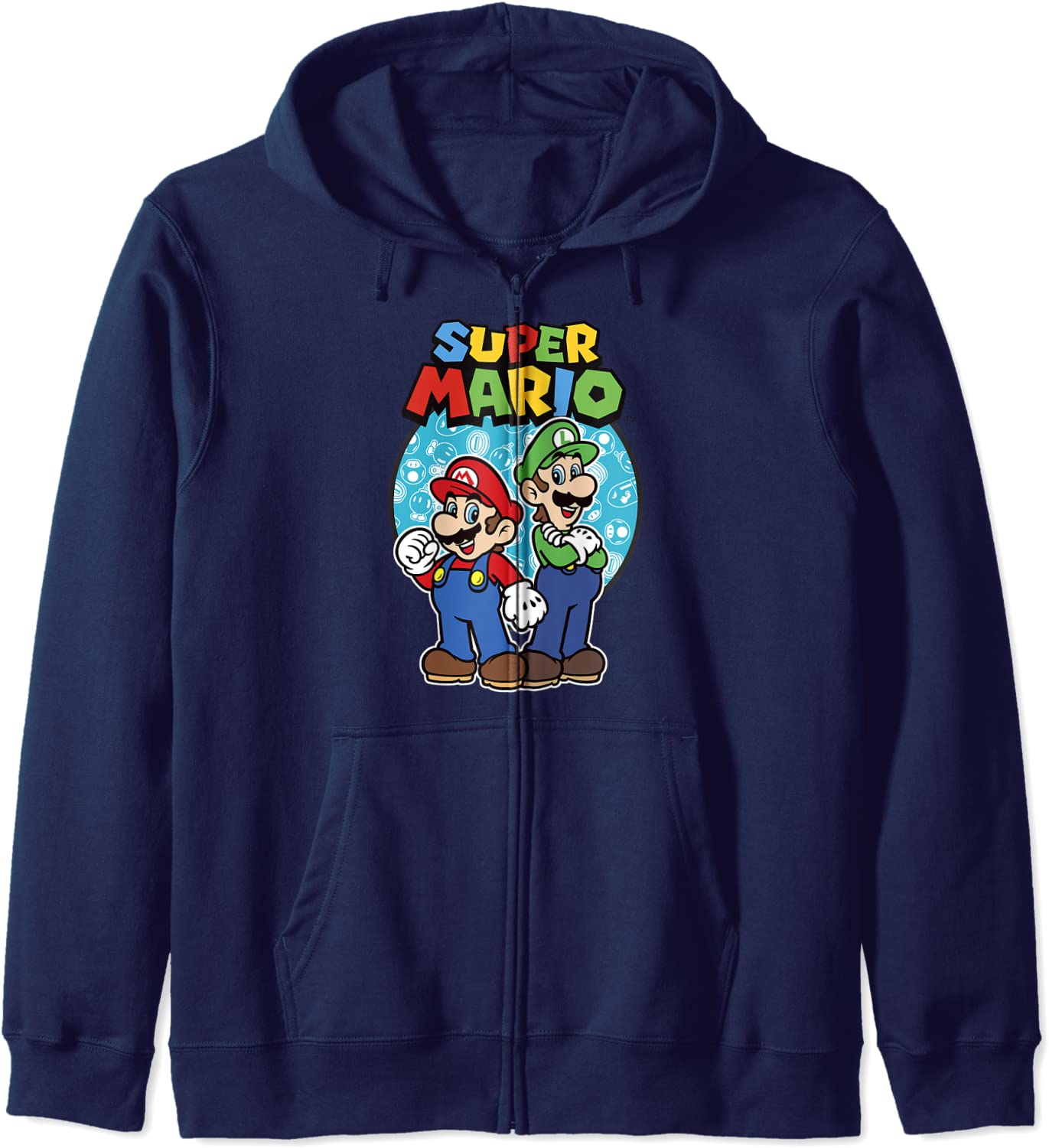 Nintendo Super Mario Luigi Mario Brothers Ready To Play Hoodie