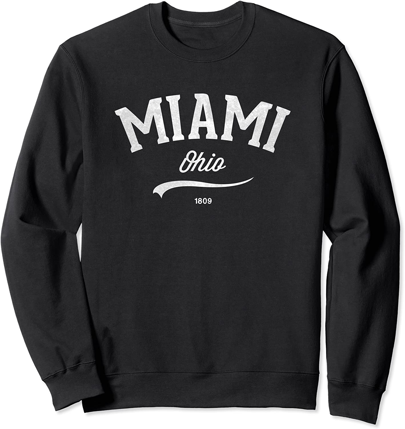 Miami Ohio OH Vintage Athletic Retro Sports Style Sweatshirt