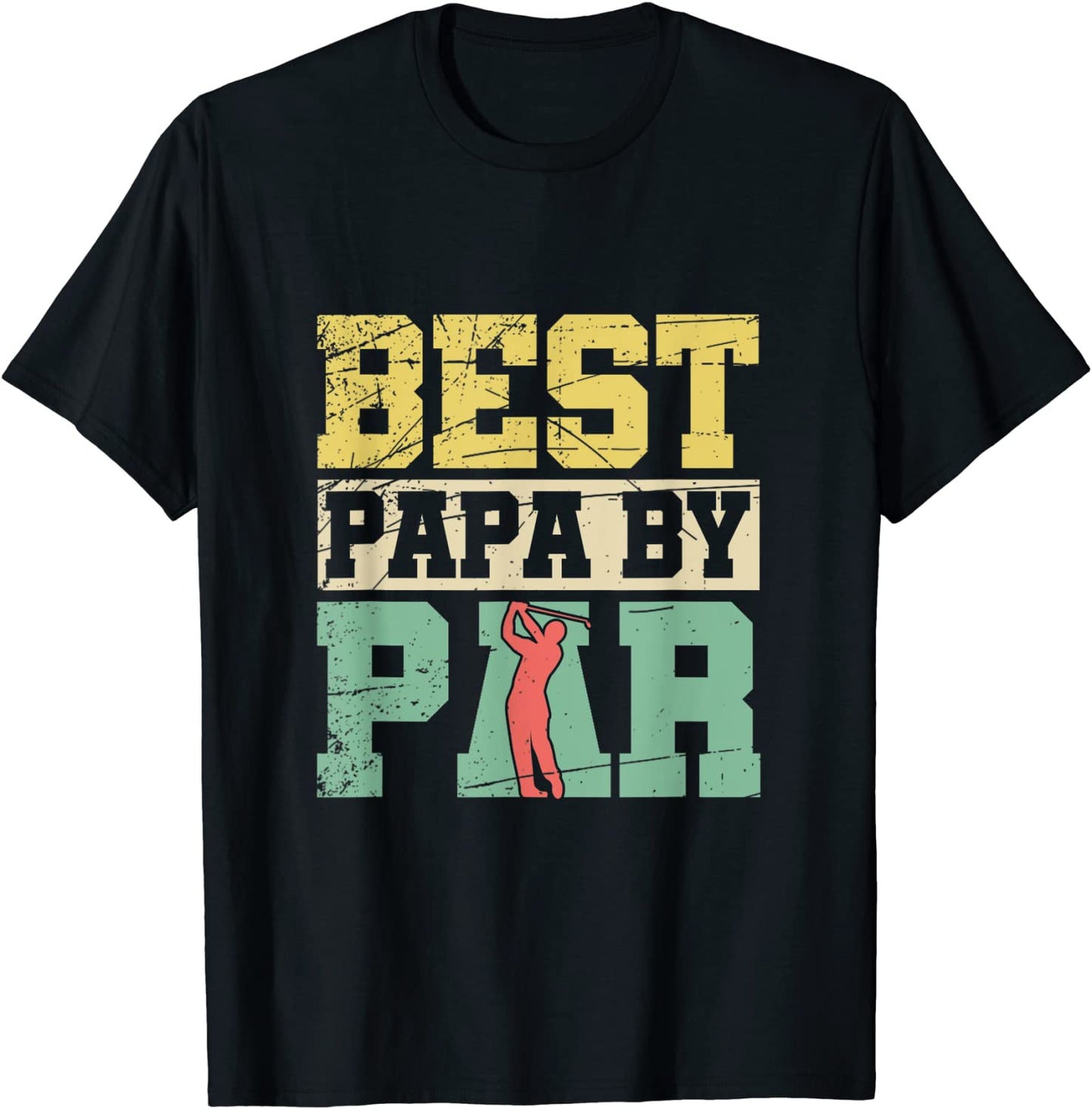 Sport Golf Papa Golfer Fathers Day Gift Golf T-Shirt