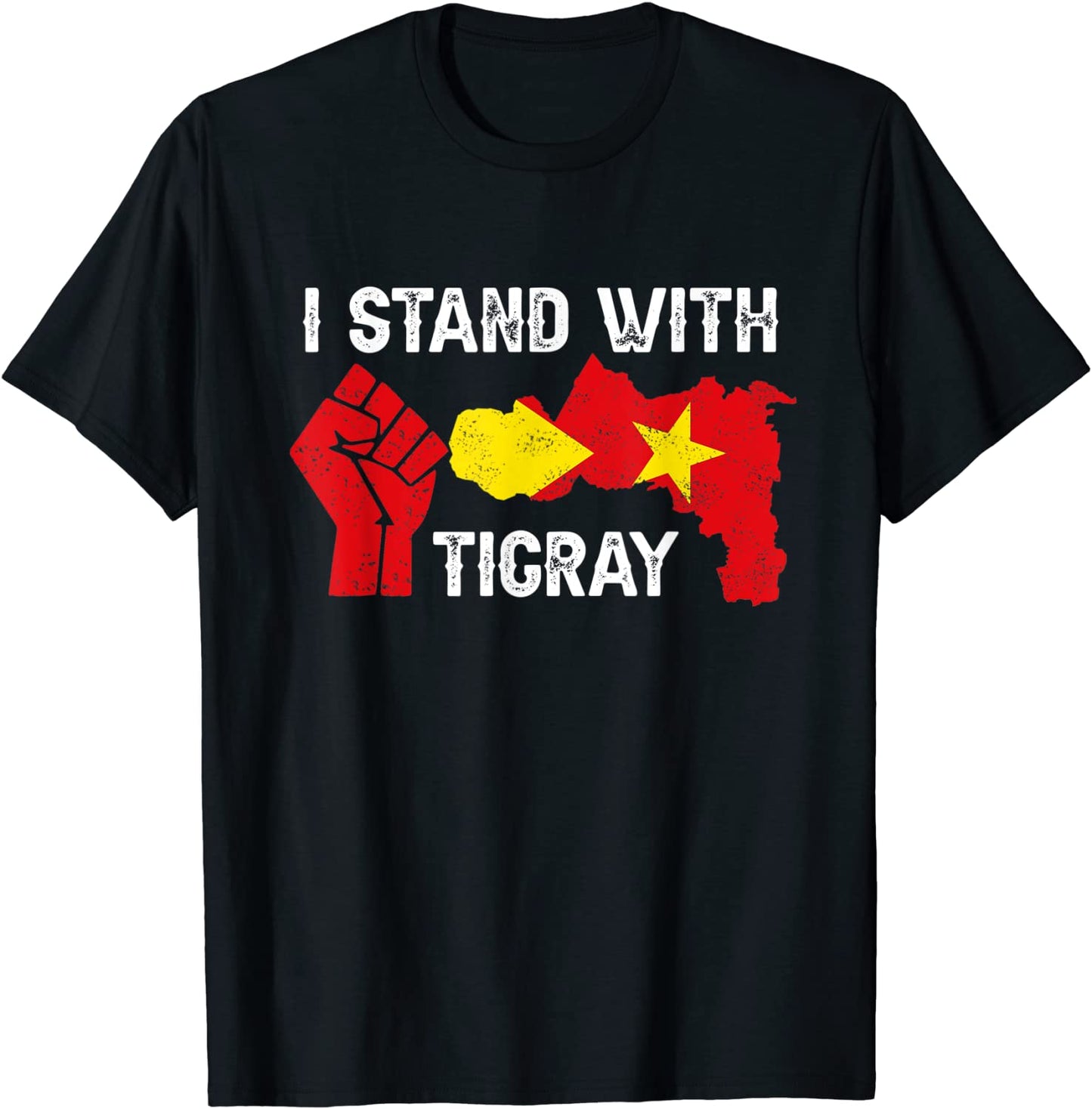 I Stand With Tigray Flag T-Shirt
