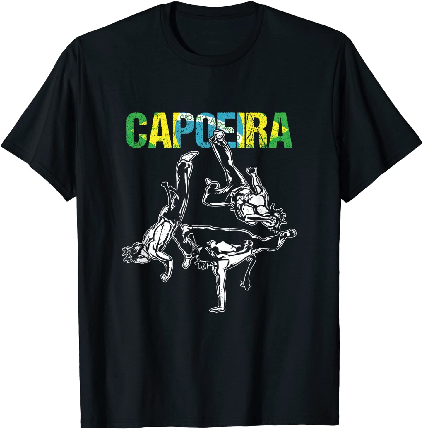Afro Brazilian Dancing Martial Arts Sports Capoeira Moves T-Shirt