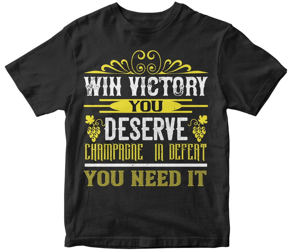 Win Victory You Deserve Champagne In Defent