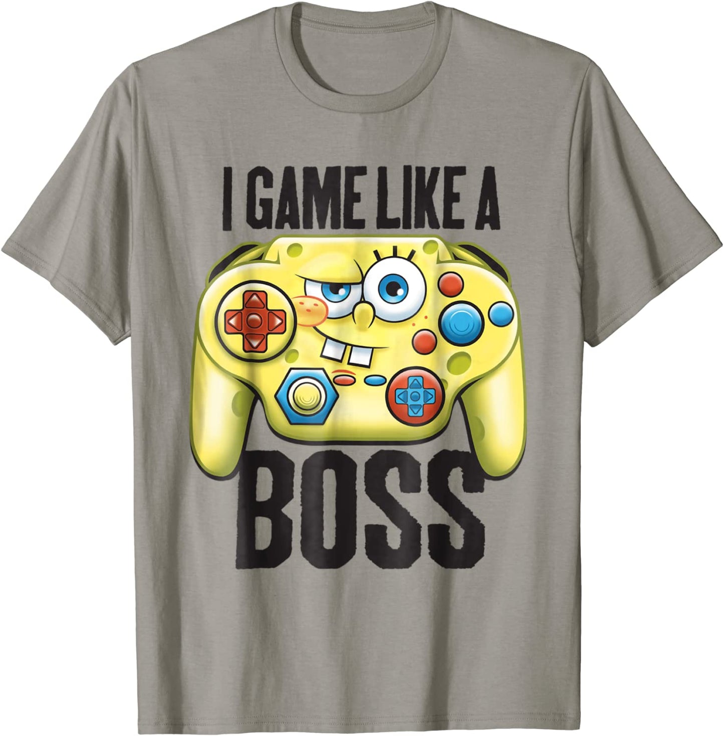 Spongebob SquarePants I Game Like A Boss T-Shirt