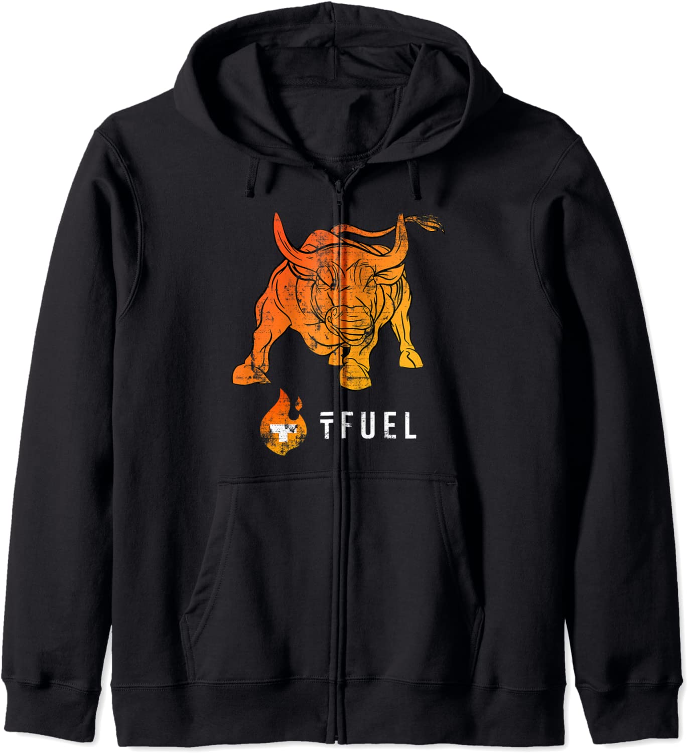 Retro TFUEL Crypto BULLRUN Theta Fuel Crypto Token Coin HODL Hoodie