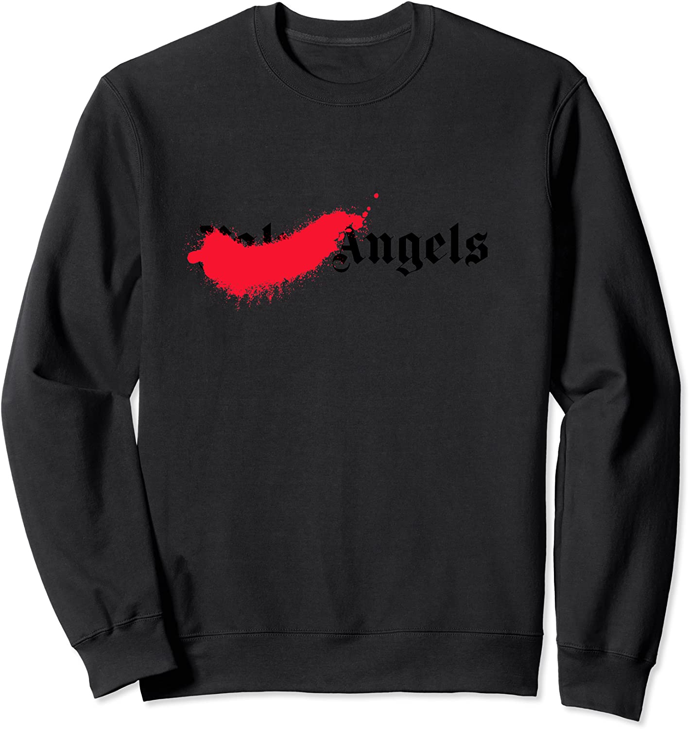 Angels Pretty Angels Spray Design Sweatshirt