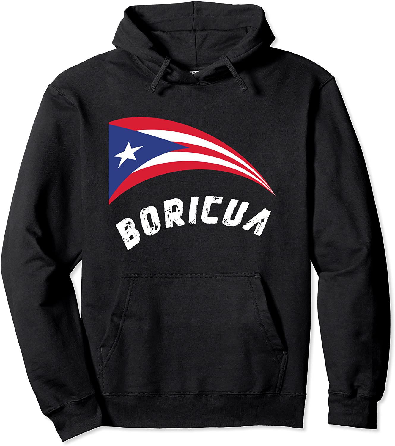Puerto Rico Boricua Flag - Pride Puerto Rican Pullover Hoodie